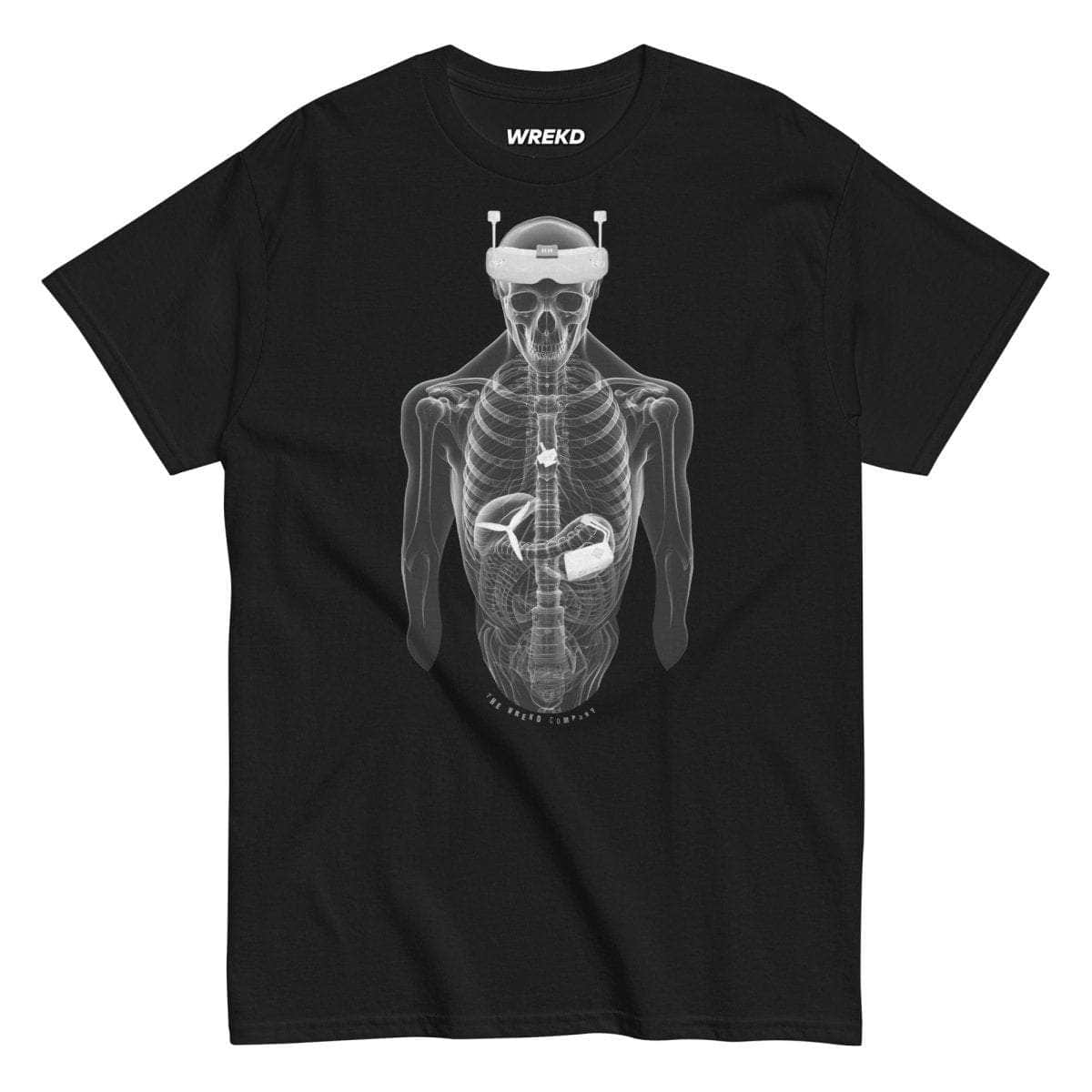  Do Not Eat X-ray T-Shirt by WREKD Co.、mySite、merchandisen