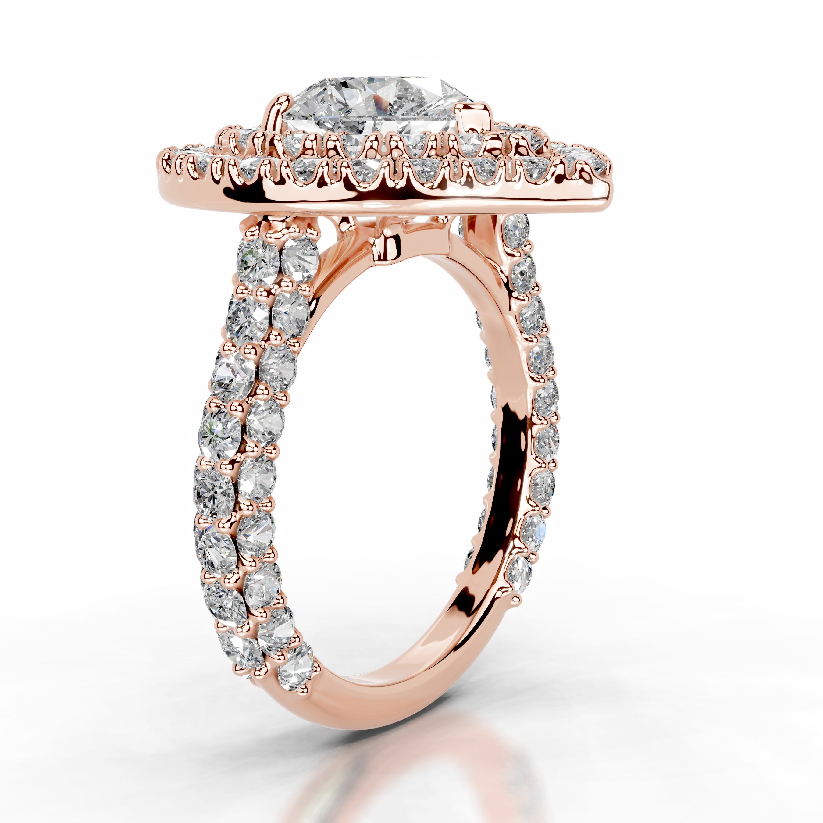 Rianna Diamond Engagement Ring - 14K Rose Gold、mySite、hinf8tx79