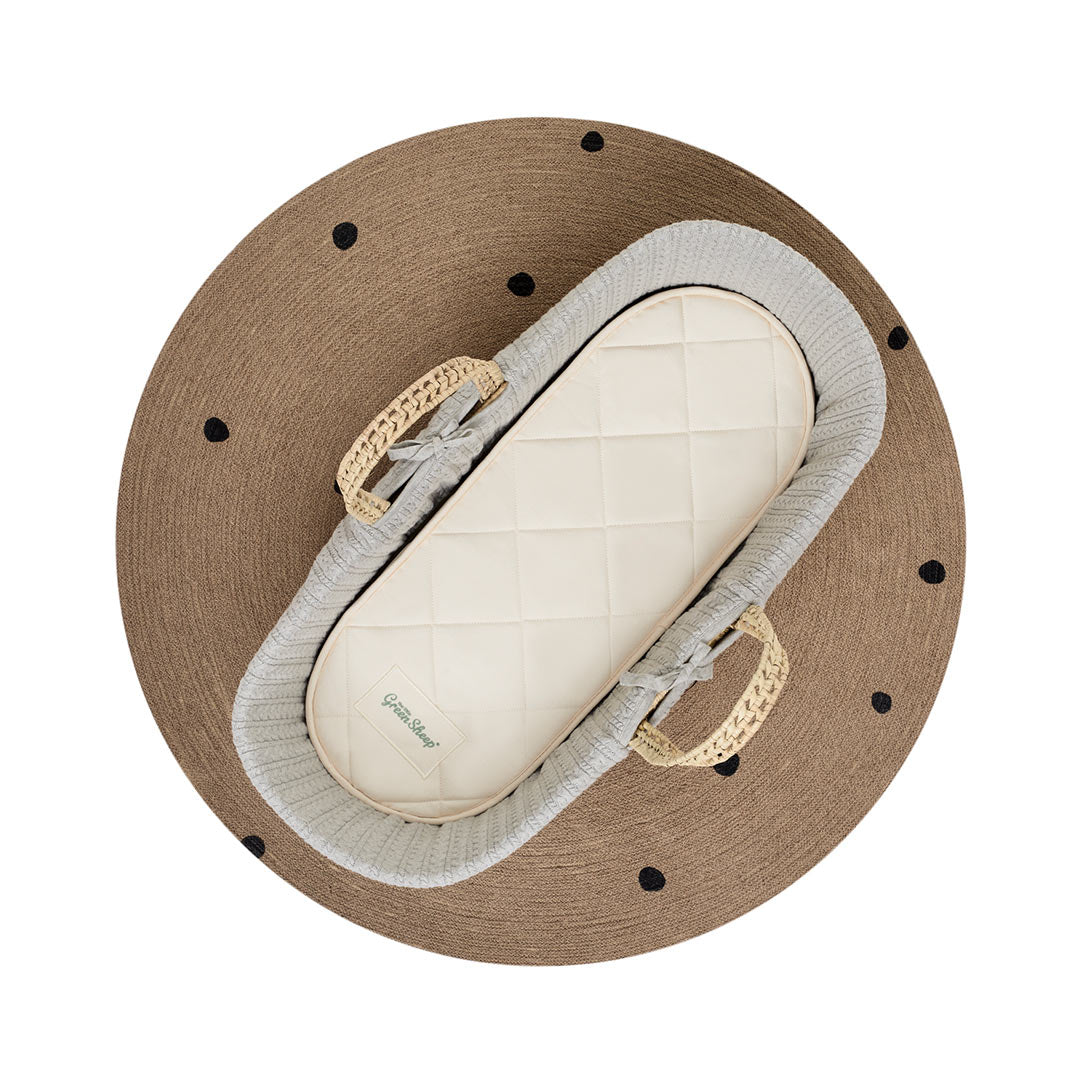  The Little Green Sheep Natural Moses Basket Mattress - Mamas & Papas Small Moses、mySite、merchandisen