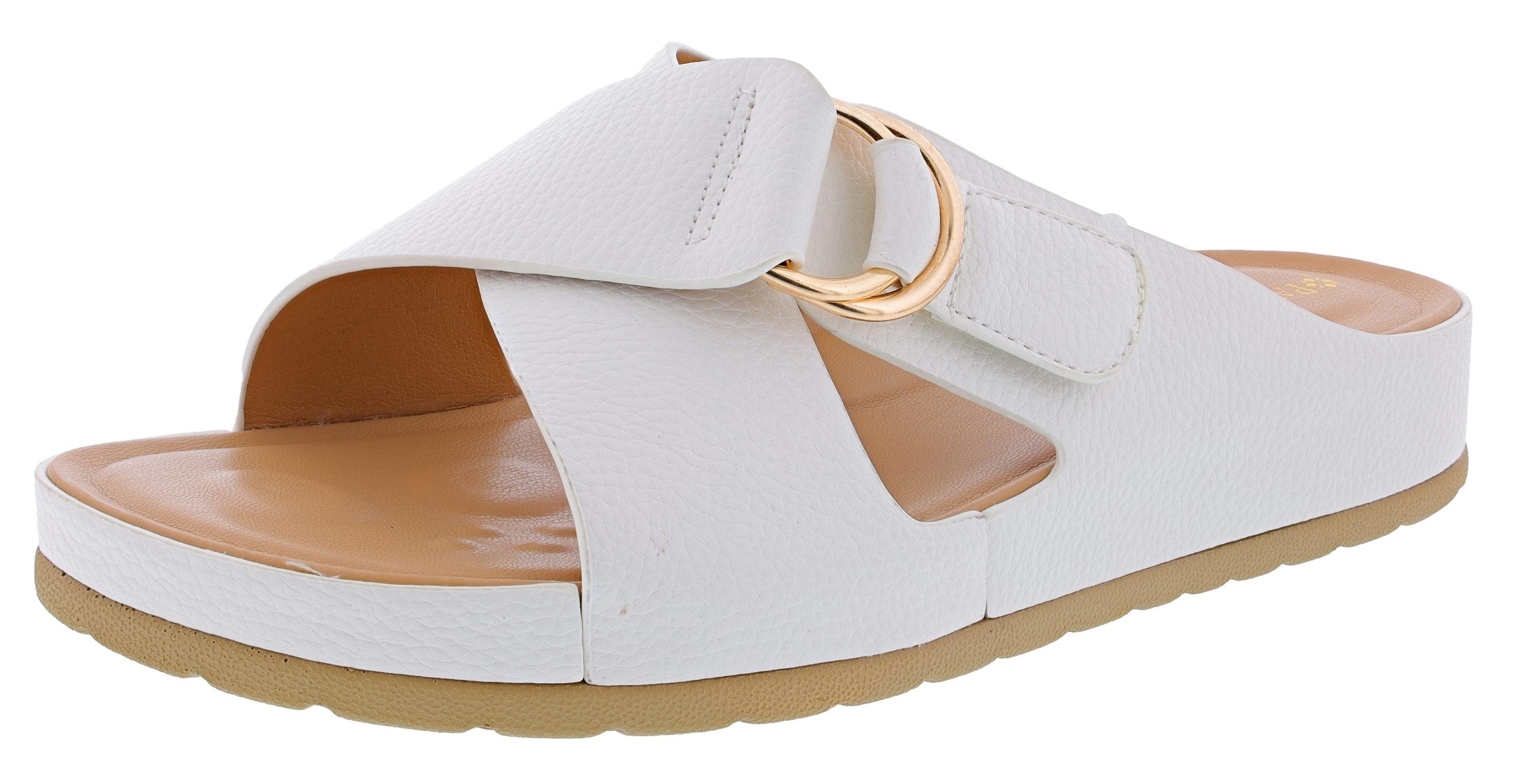 Patrizia Women's Rutha Adjustable Strap Slide Sandals By Spring Step、mySite、dreamappss