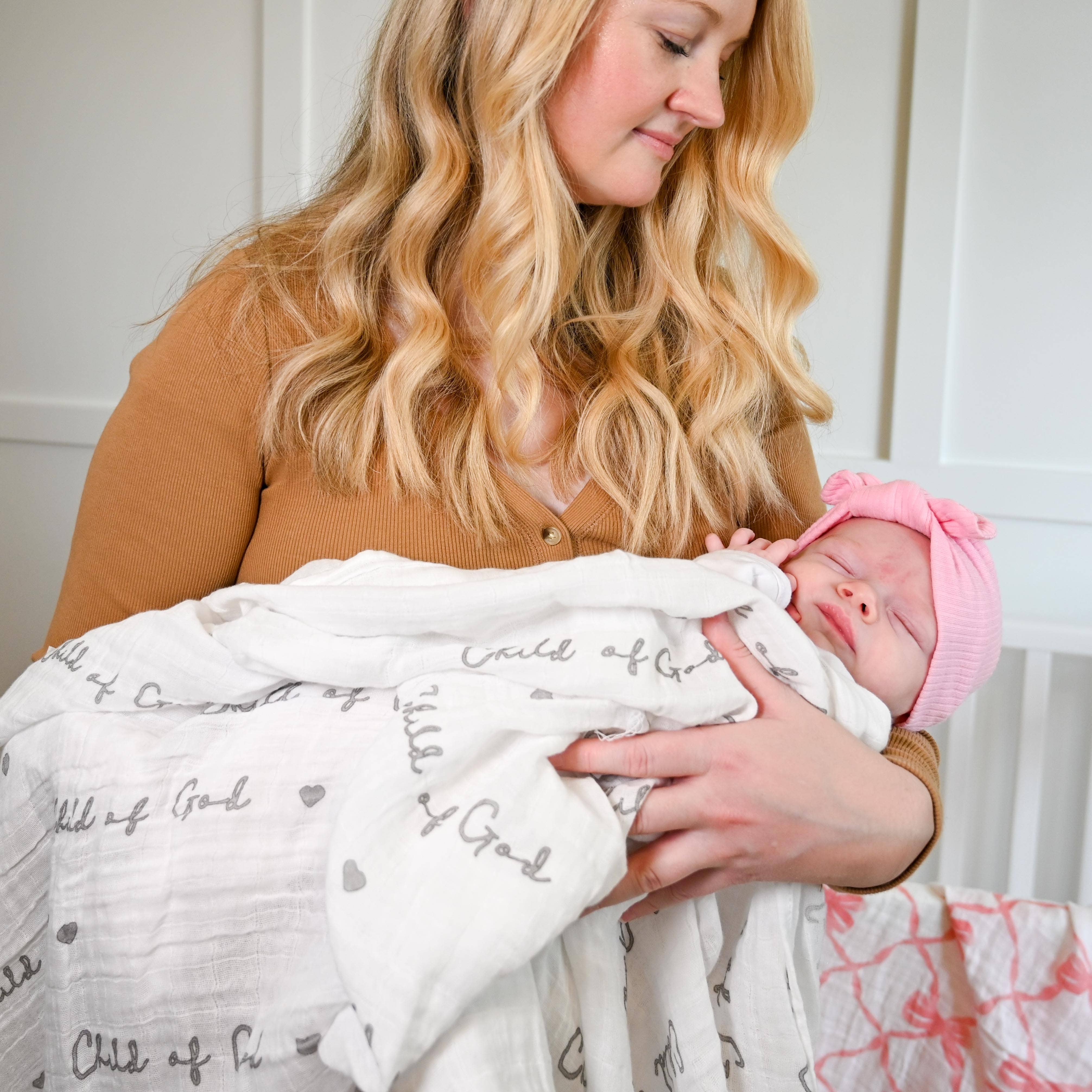 Child of God Baby Swaddle Blanket by Lolly Banks、mySite、g9winljtr