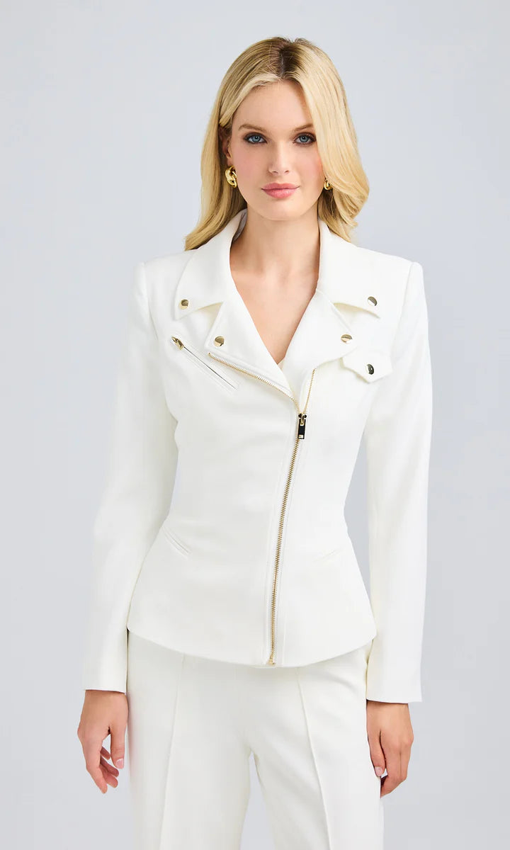 Generation Love Selah Crepe Moto Jacket、mySite、noshort