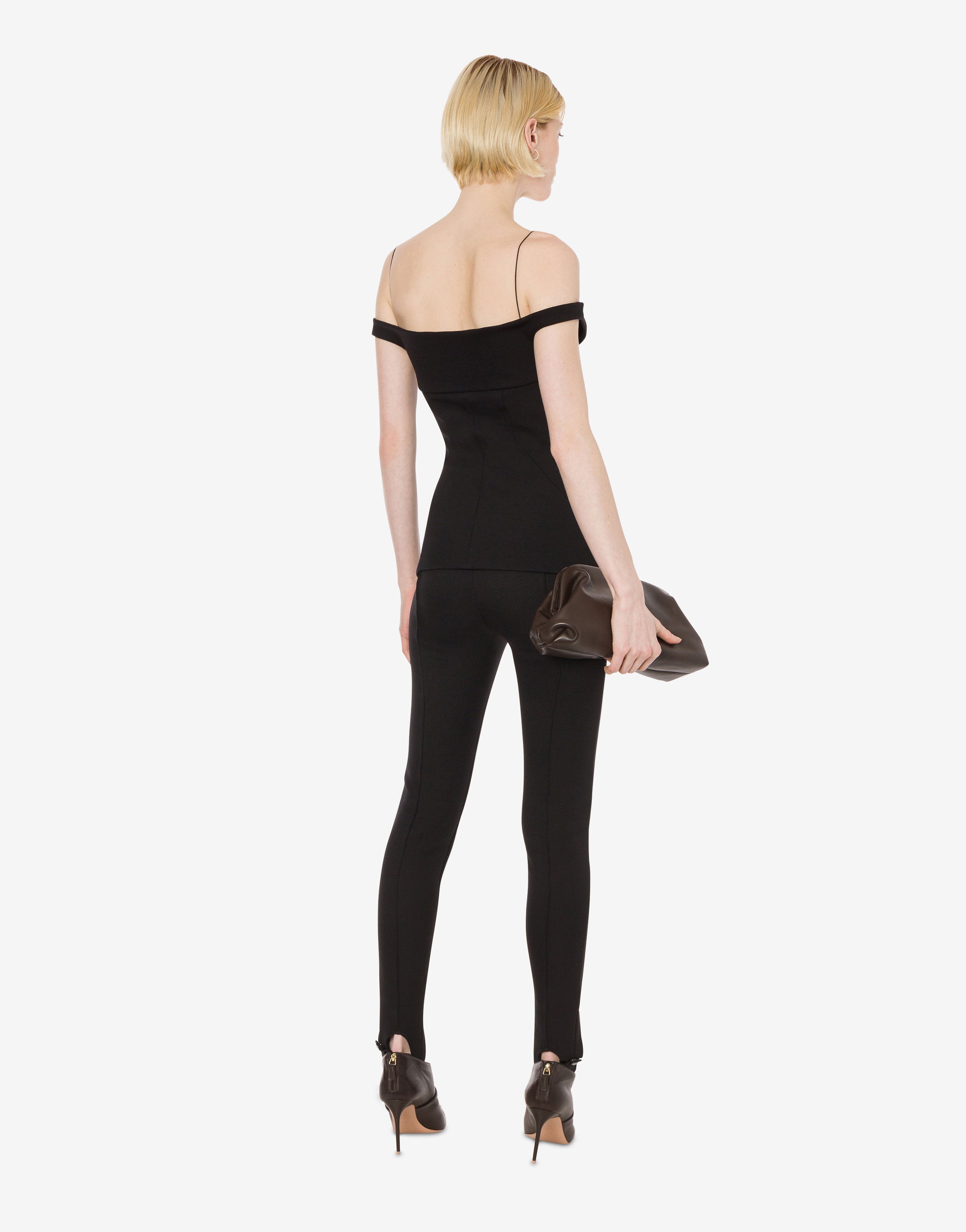 Pantalone con ghetta in scuba tecno、mySite、aoinhome