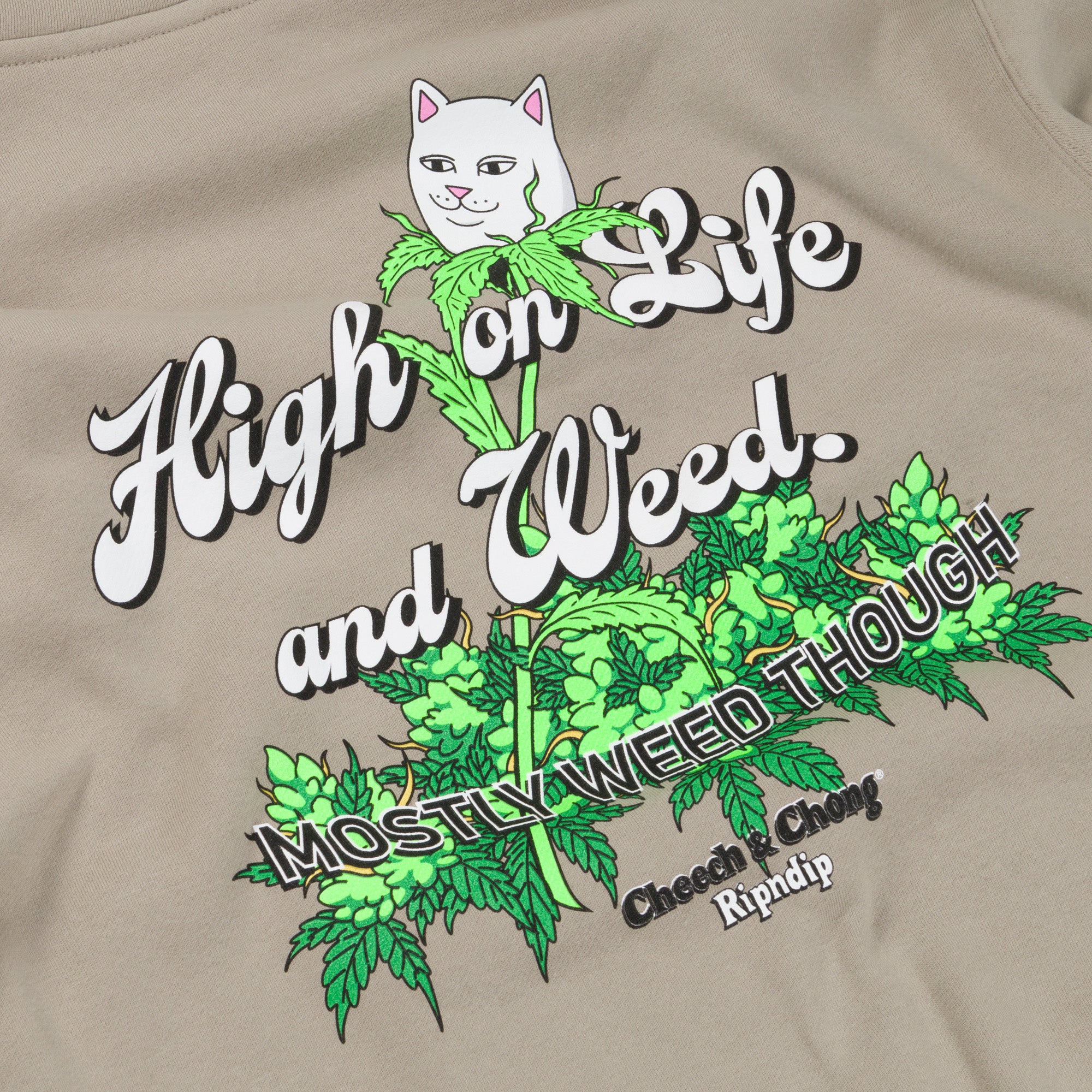  High On Life 420 Hoodie (Cement)、mySite、merchandisen