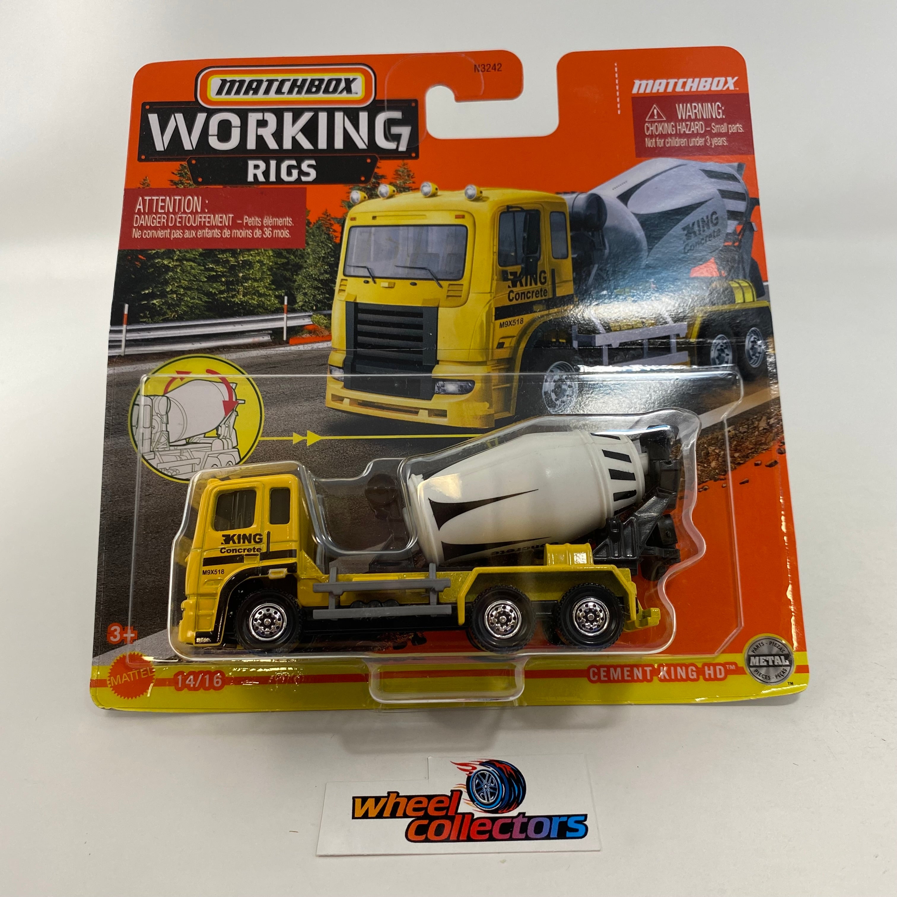 Cement King HD * 2022 Matchbox Working Rigs Case Q Release、mySite、hgirdovlk