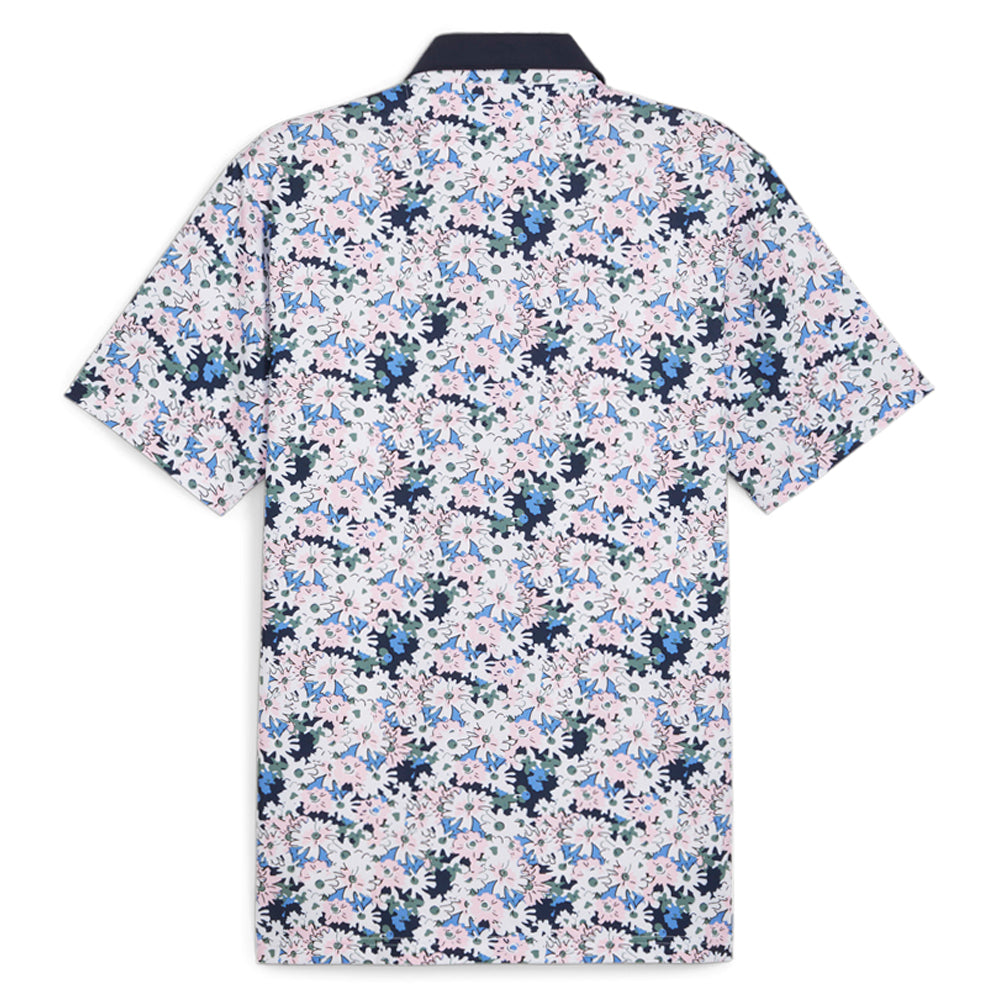AP Floral Short Sleeve Polo Shirt、mySite、gtrtttuynbv