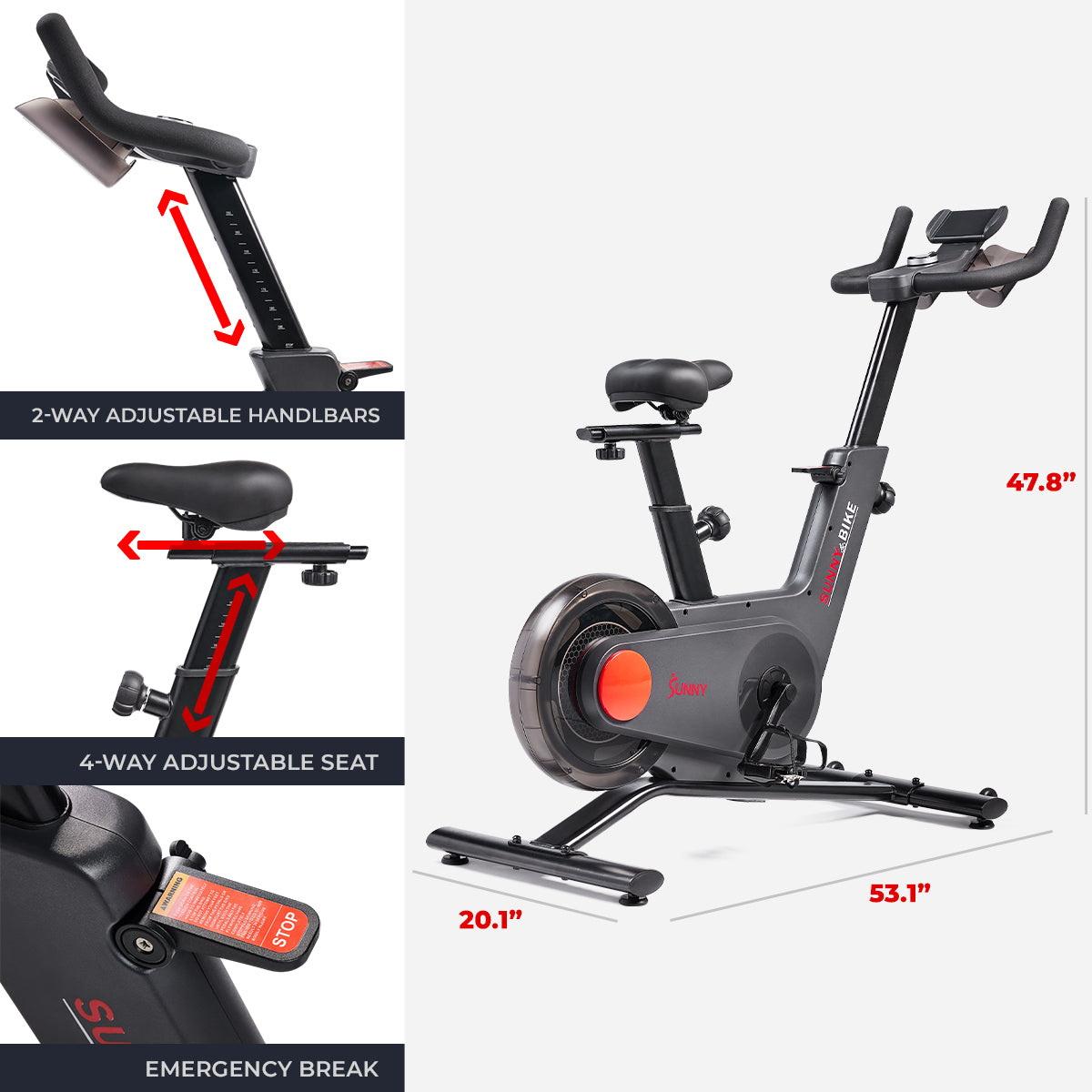  Tryden Connected Magnetic Cycle Bike、mySite、ghnorth