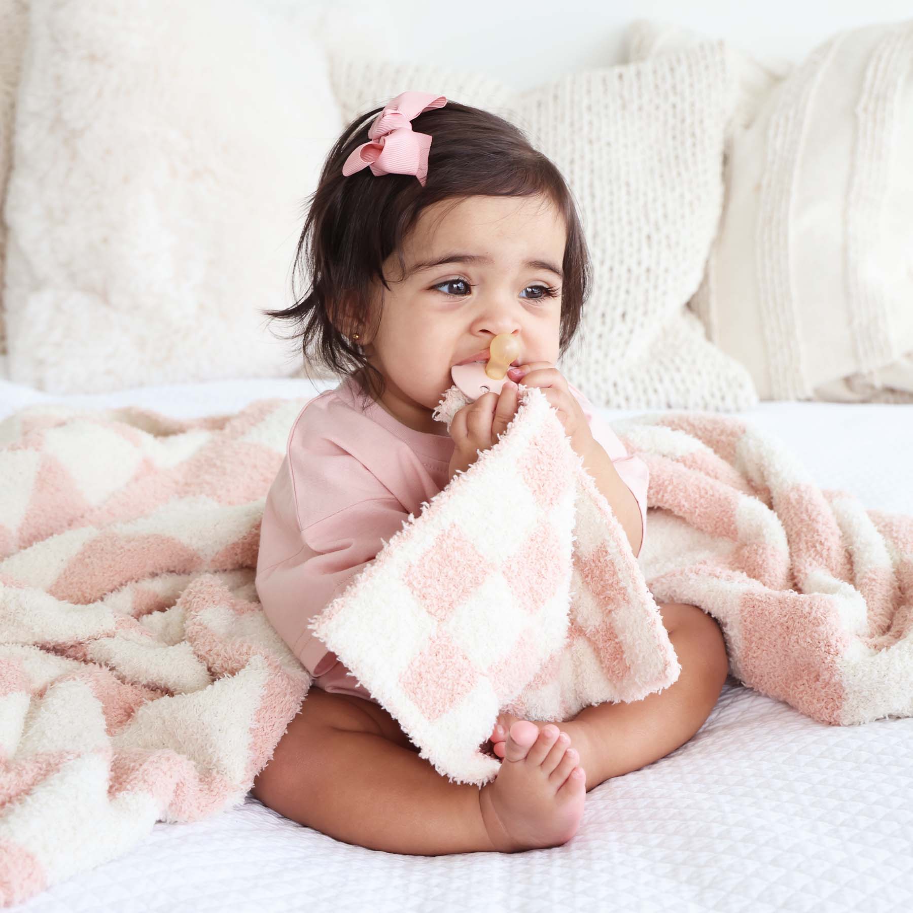  CuddleLane™ Luxe Lovey | Rose Check、mySite、layawaytickets