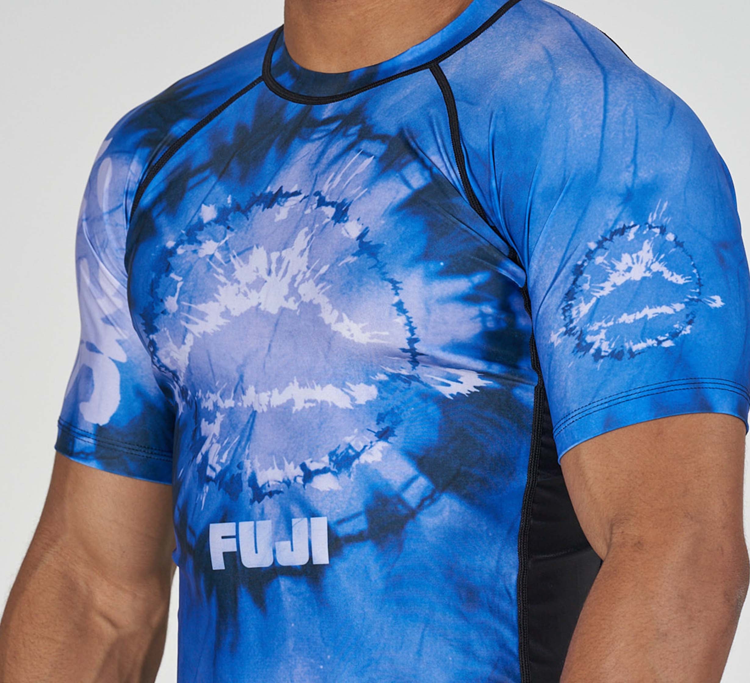 Tie Dye Flex Lite Rashguard Blue、mySite、gigharbornorthrealestate