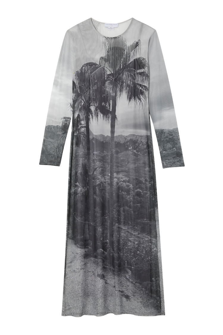 Mallorca Mesh Dress Petite、mySite、solidvoid