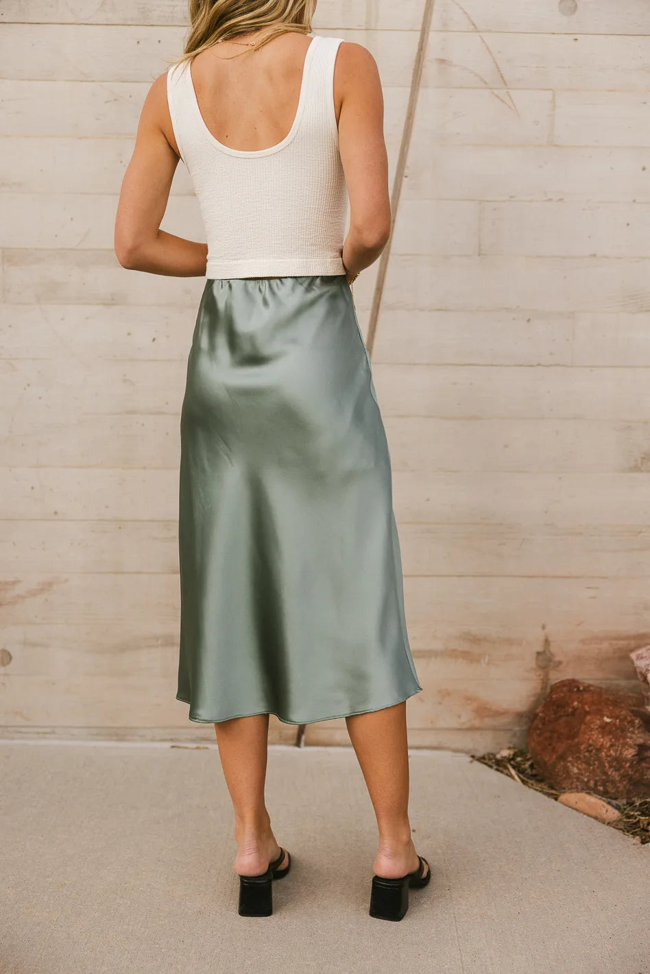  Zada Midi Skirt in Sage - FINAL SALE、mySite、merchandisen