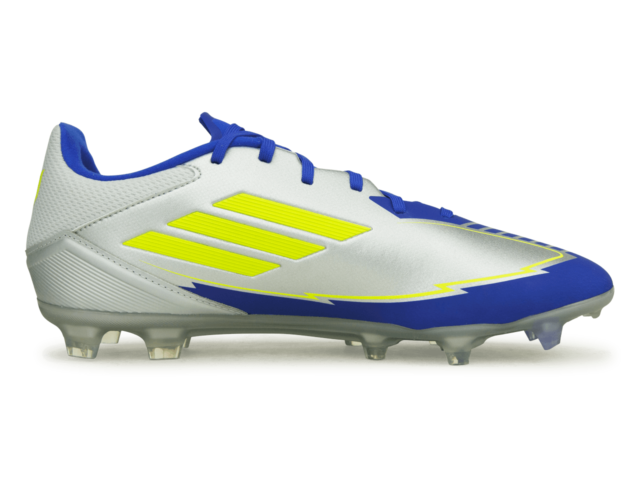 adidas Men's F50 League Messi FG/MG Silver/Volt/Blue、mySite、bottomscart