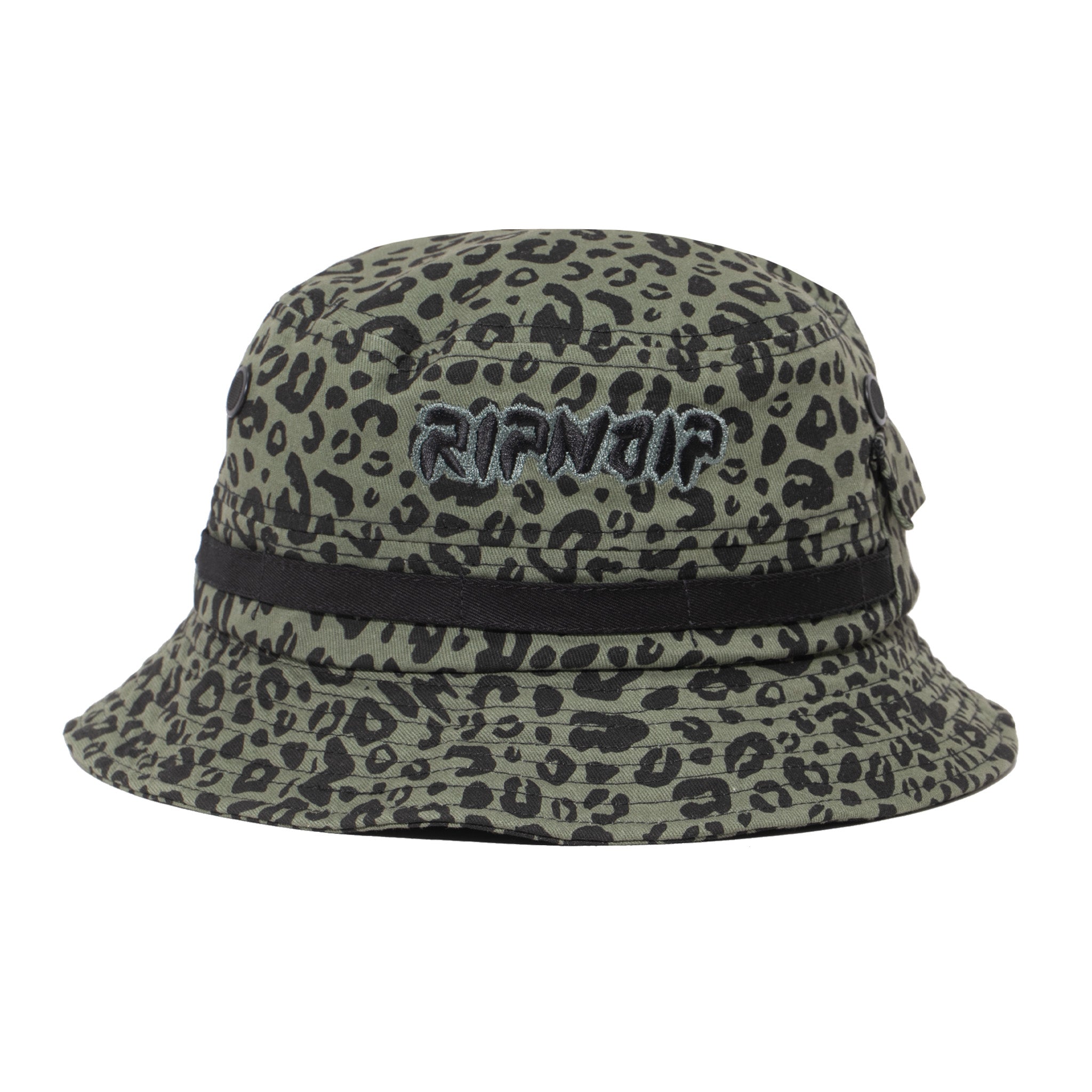  Spotted Cotton Twill Bucket Hat (Olive)、mySite、merchandisen