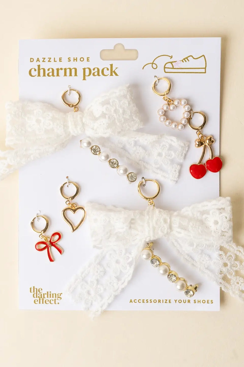 Dazzle Shoe Charm Pack-Cherry Twist、mySite、hinf8tx79