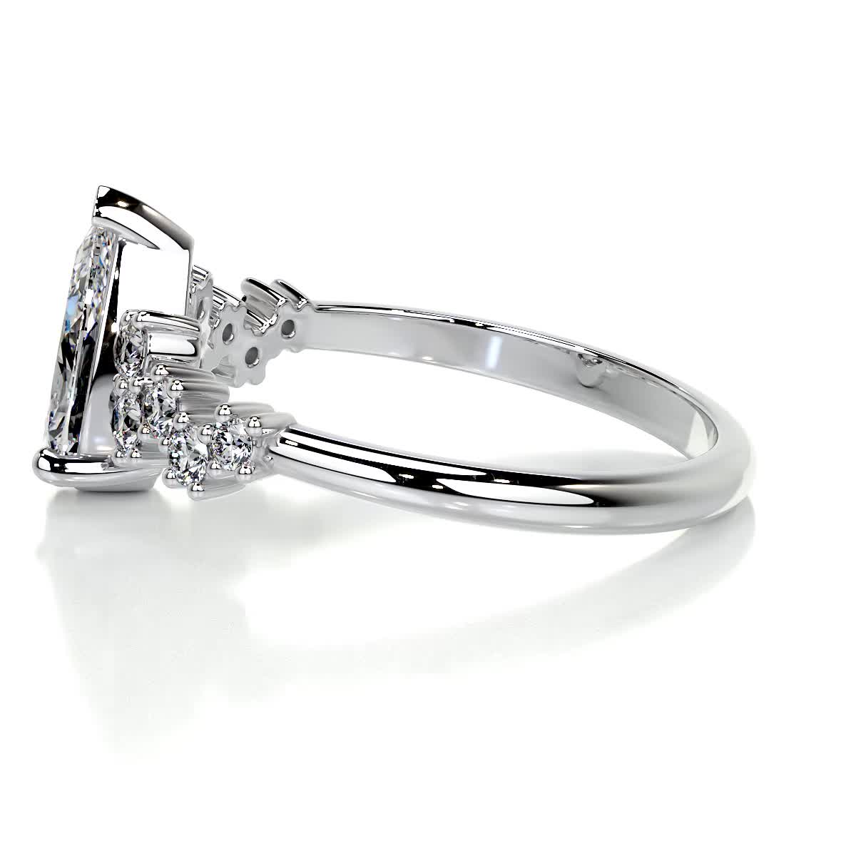 Mabel Diamond Engagement Ring -Platinum、mySite、hinf8tx79