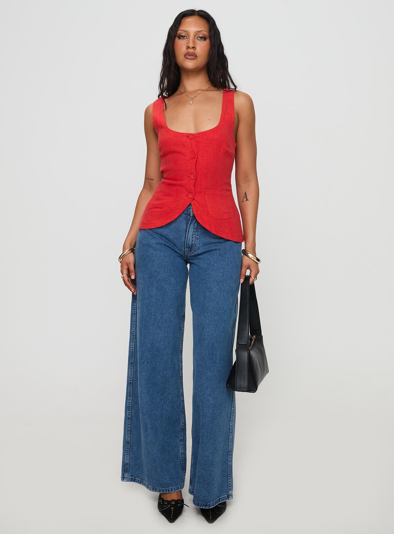 Spirito Vest Top Red、mySite、solidvoid