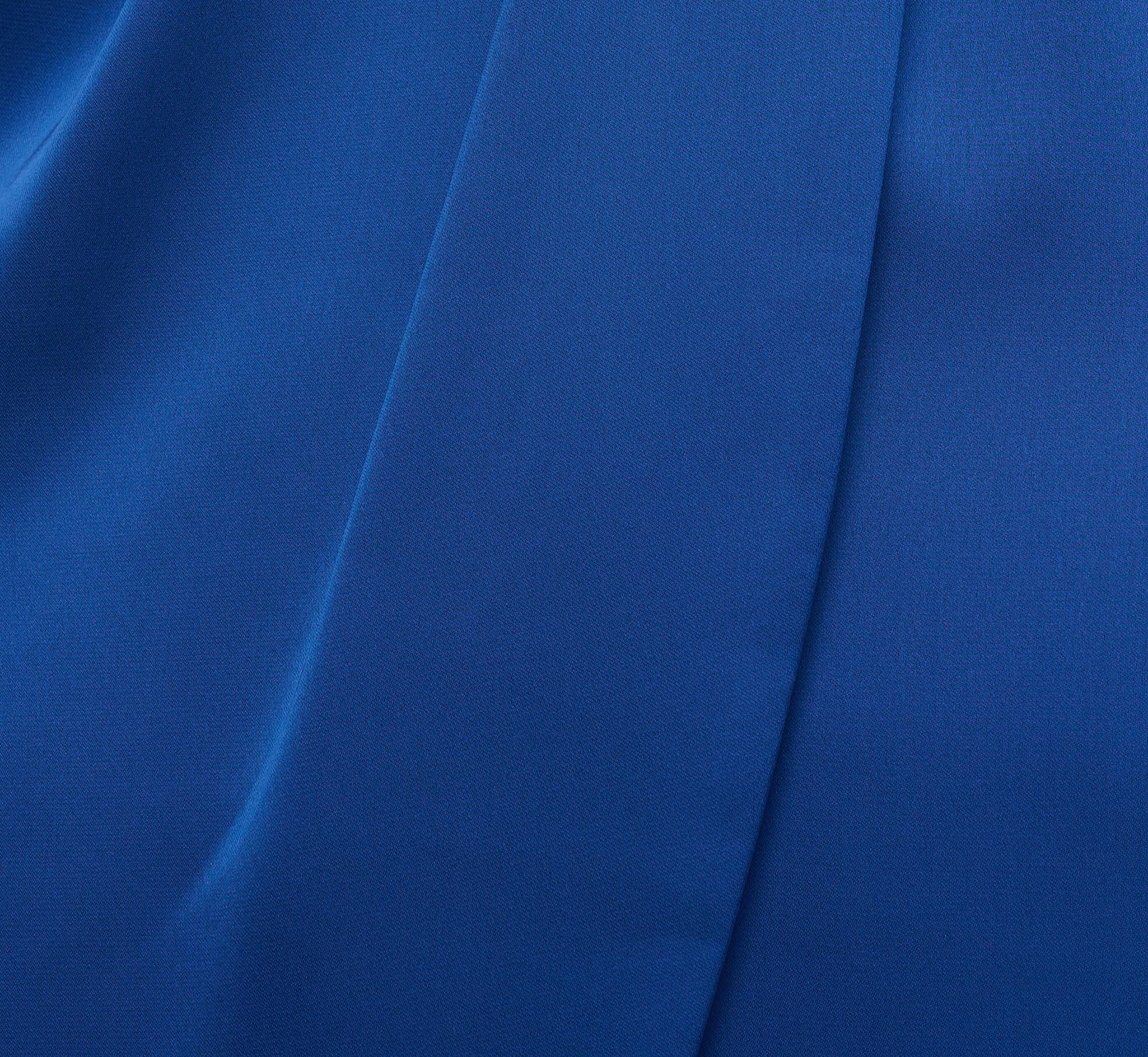 Cowl Neck Cocktail Dress With Front Draped Skirt In Deep Ocean、mySite、solidvoid