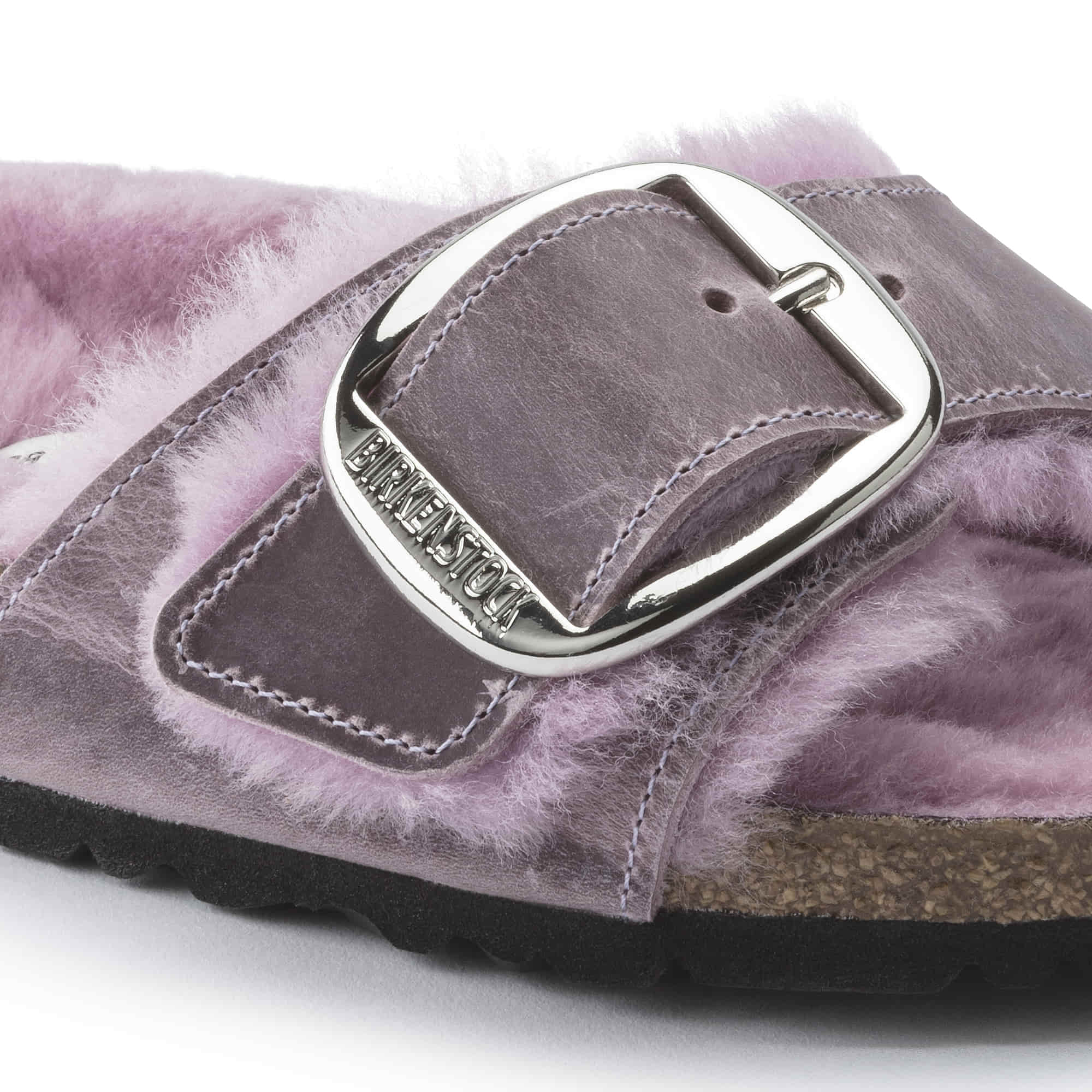 Madrid Big Buckle Shearling Oiled Leather、mySite、gtrtttuynbv