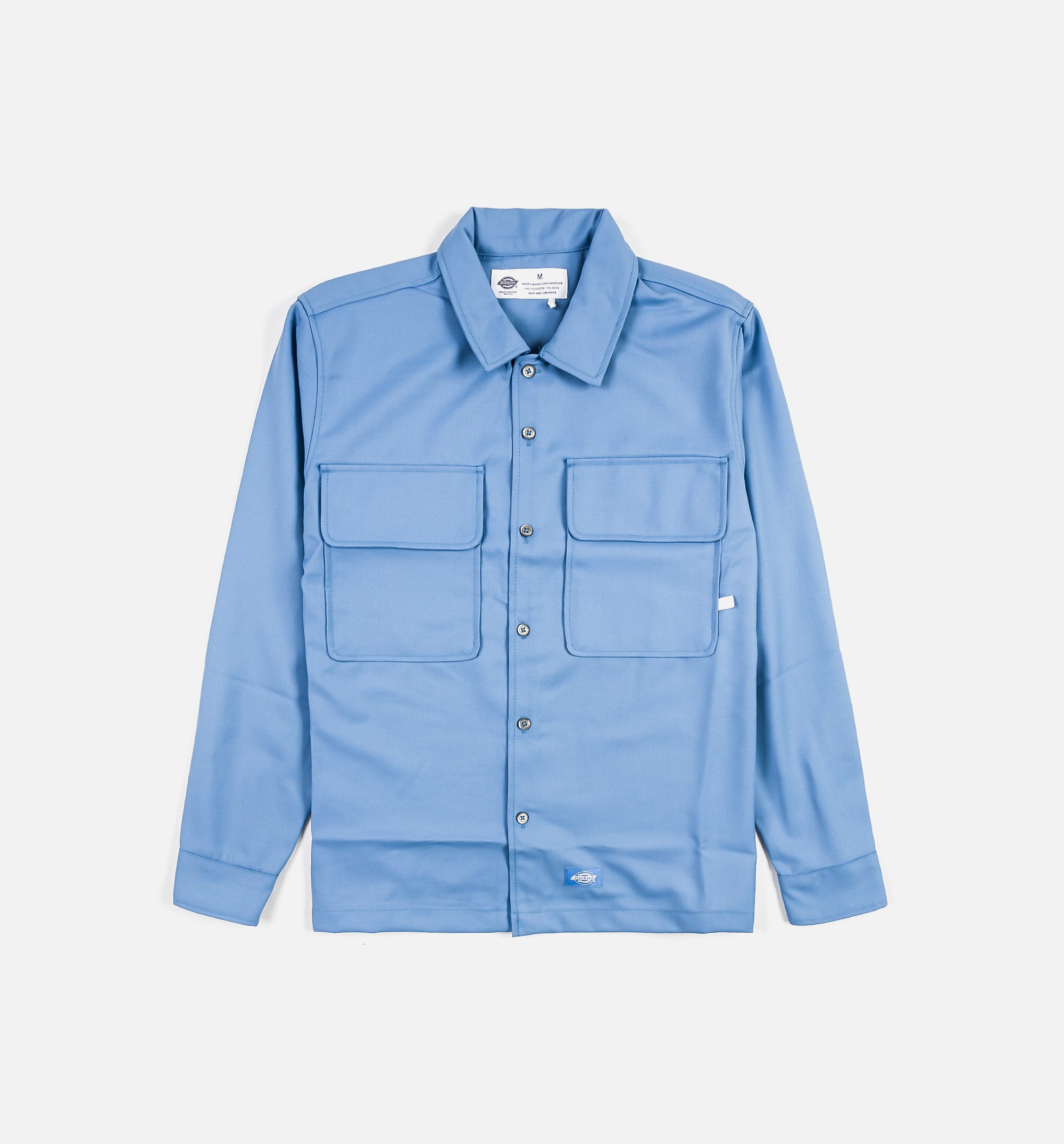 Twill Work Mens Long Sleeve Shirt - Blue、mySite、dreamappss