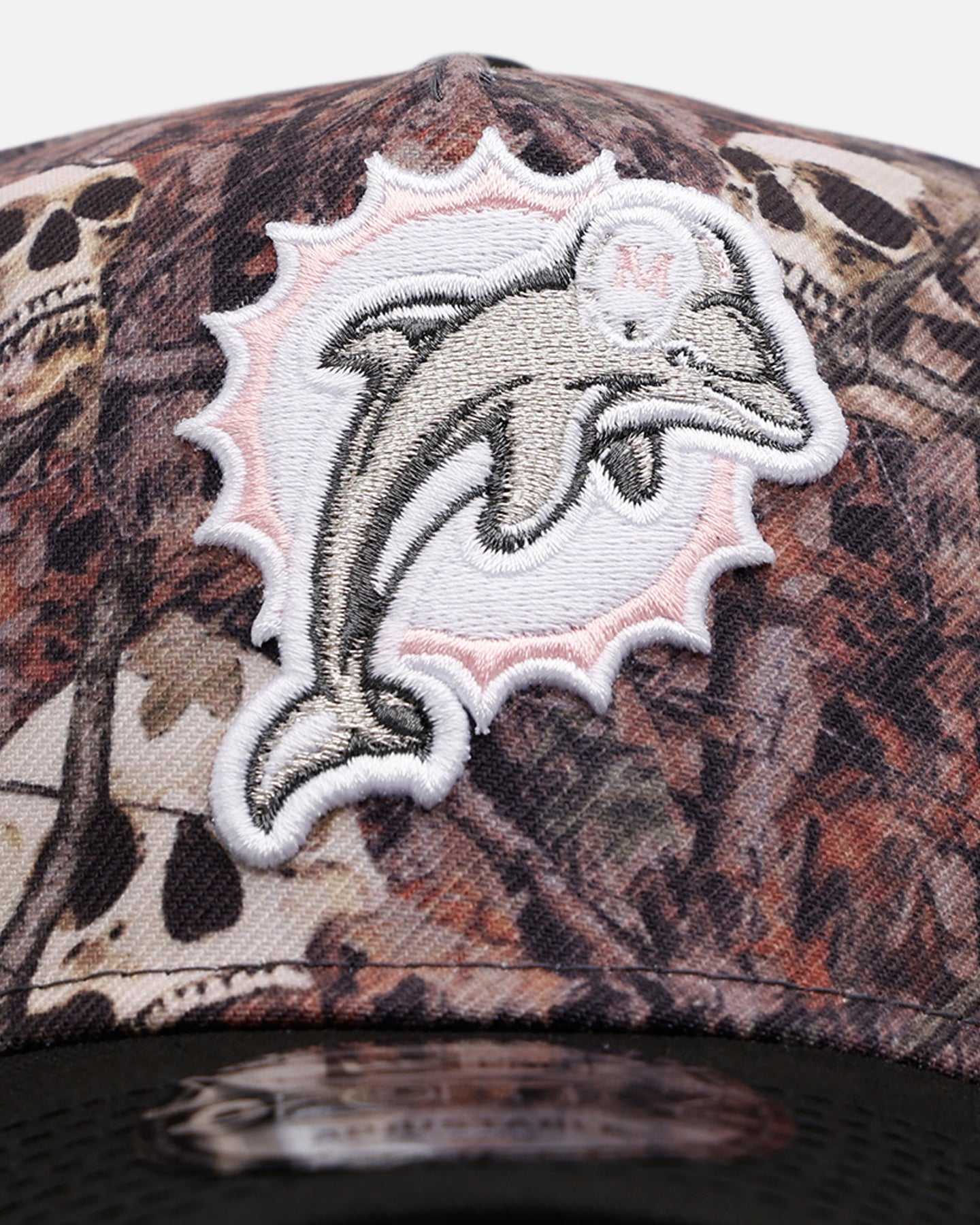 New Era Miami Dolphins 'Camo Skulls' 9FORTY A-Frame Snapback Camo、mySite、zt4zffjzw