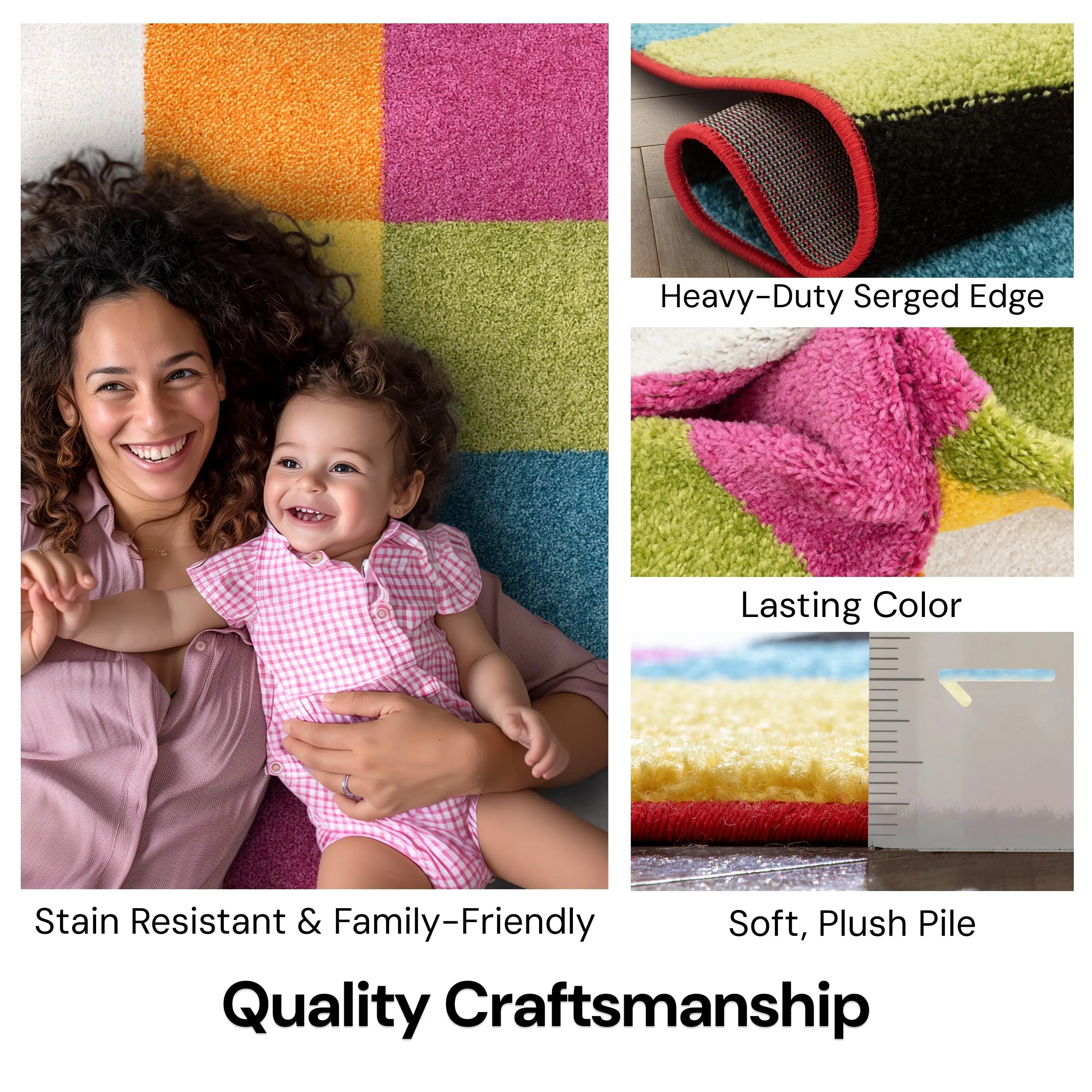 Starbright Bright Square Multi Rug、mySite、gigharbornorthrealestate