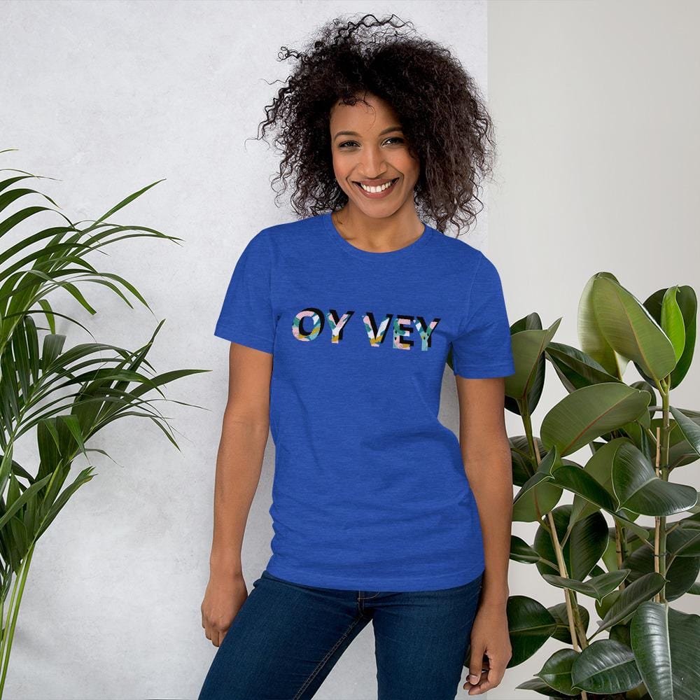 Tropical Oy Vey Unisex T-Shirt - (Choice of Colors) - (Sizes XS - 4XL)、mySite、topwebapps