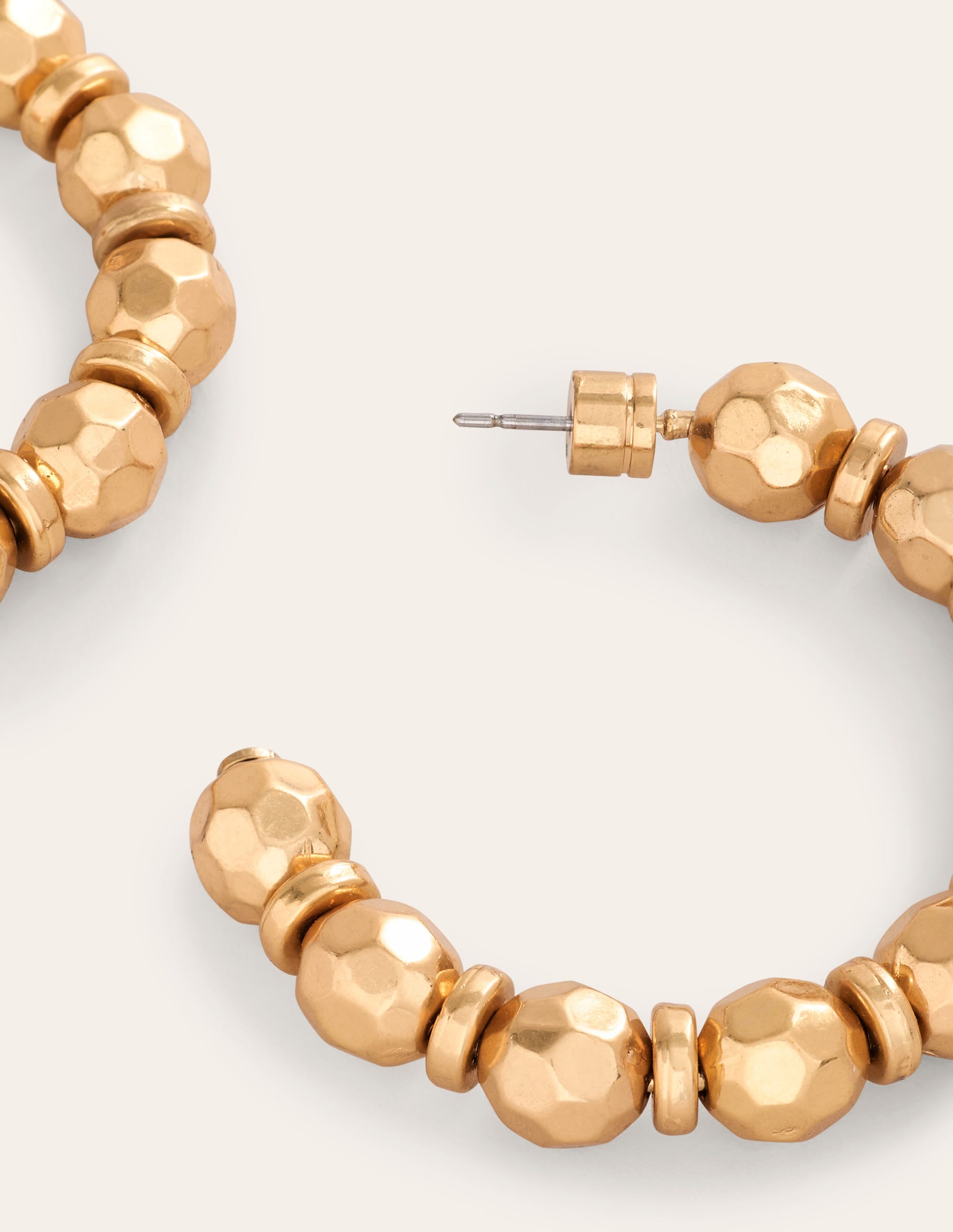  Ball Hoop Earrings-Gold、mySite、ashleygrahame