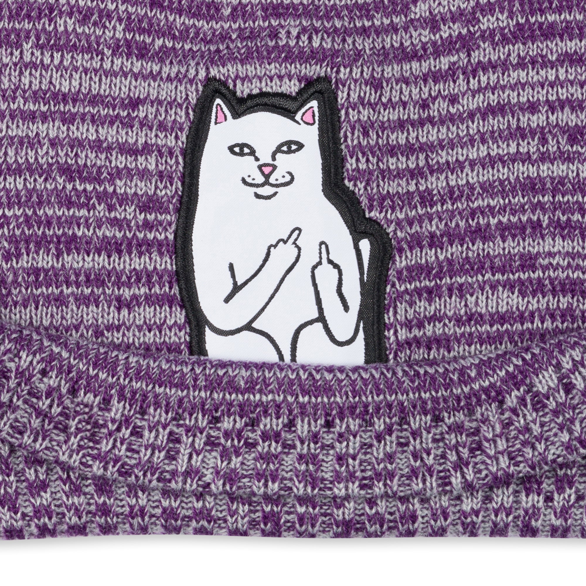  Lord Nermal Marled Beanie (Dark Purple)、mySite、merchandisen