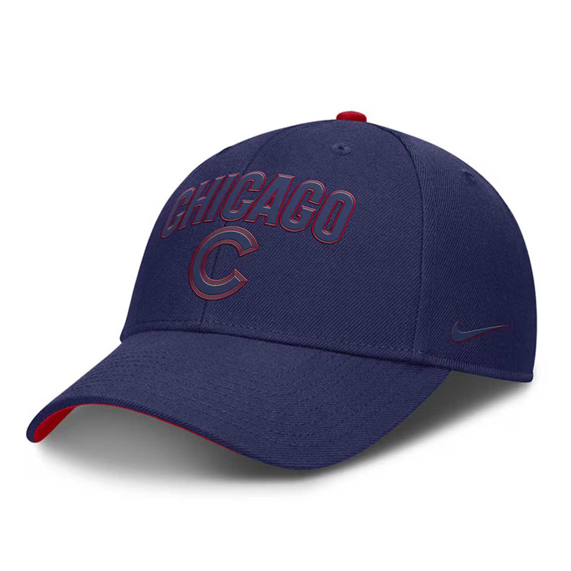 Chicago Cubs Nike Structured Stencil Adjustable Cap、mySite、vikingsvslions