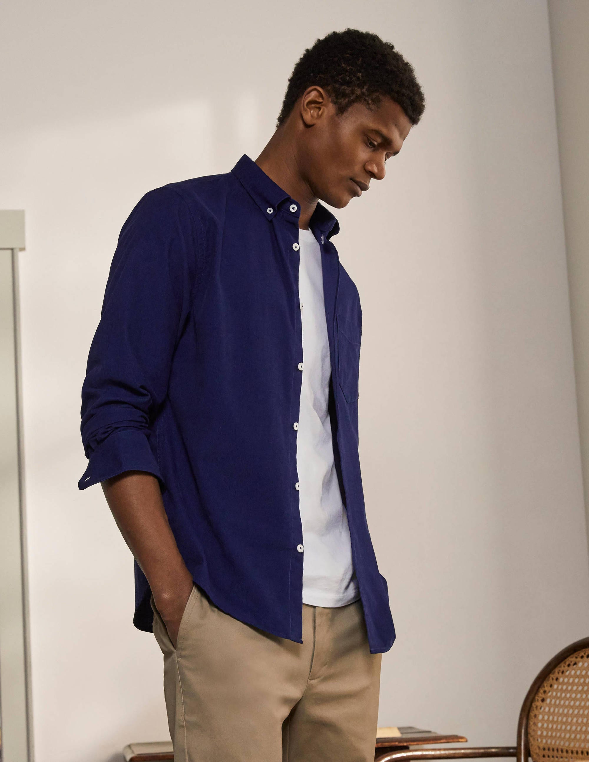  Cord Shirt-Space Blue、mySite、ashleygrahame