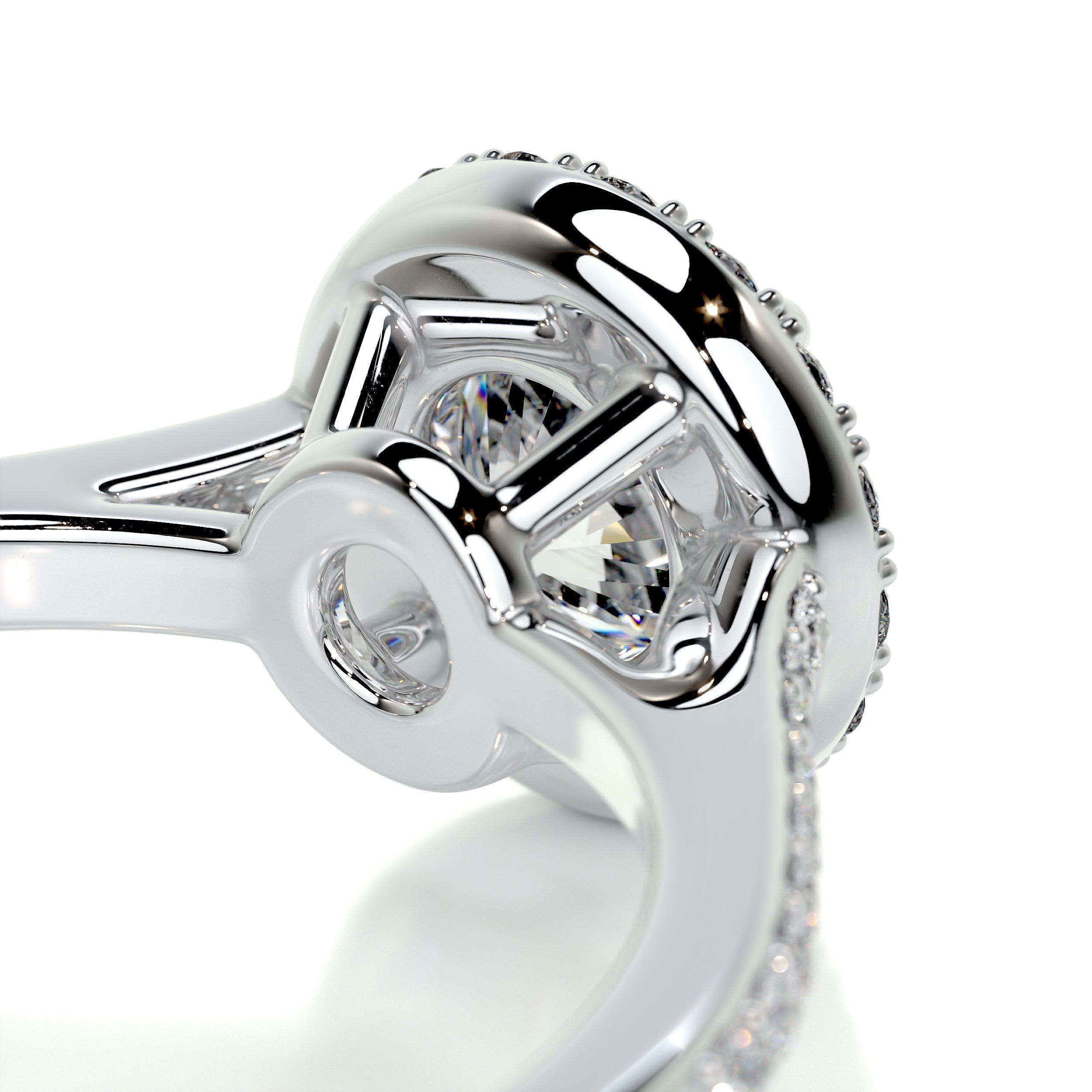 Layla Diamond Engagement Ring -14K White Gold (RTS)、mySite、hinf8tx79