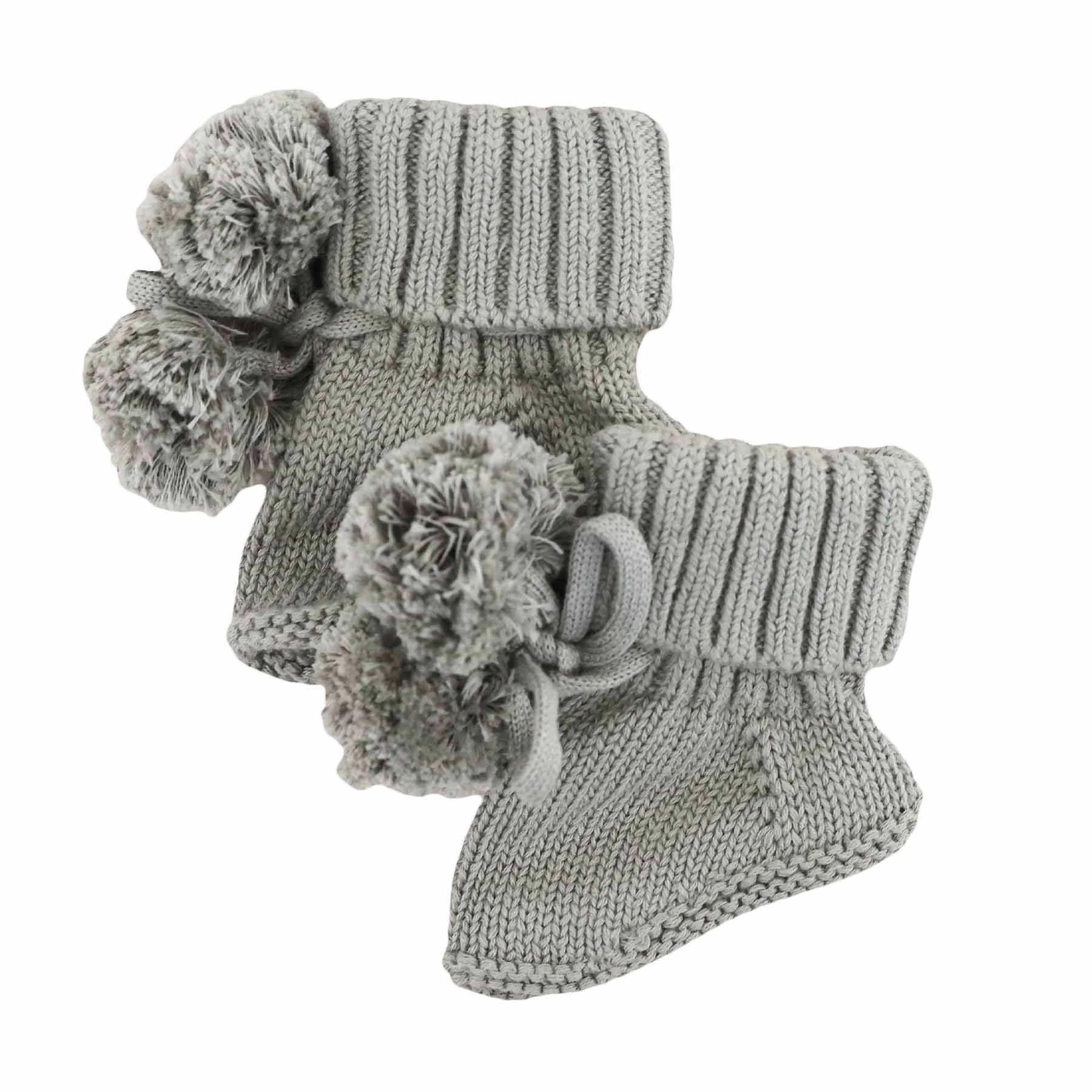  Knit Pom Pom Baby Booties、mySite、layawaytickets