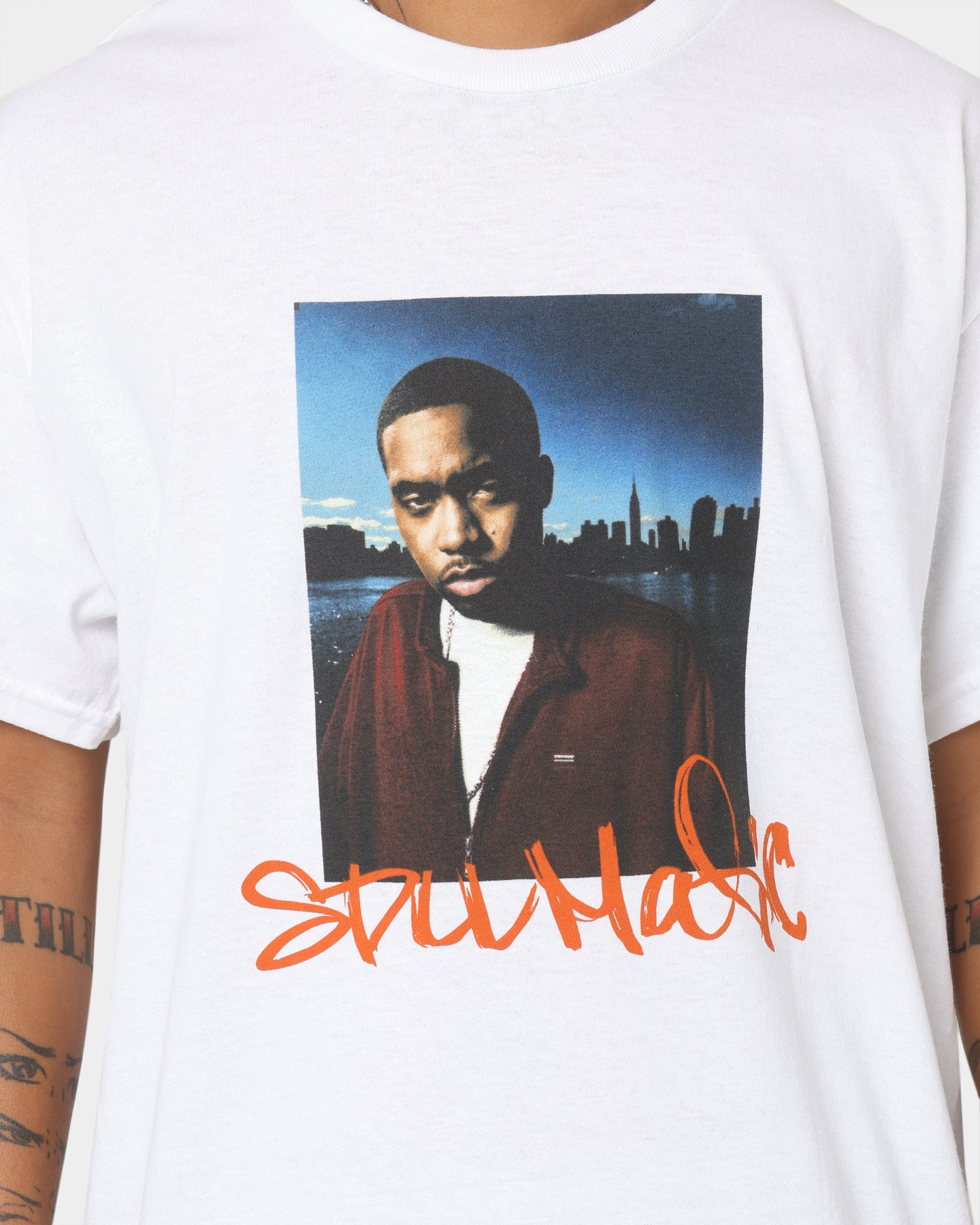 Nas Stillmatic T-Shirt White、mySite、zt4zffjzw