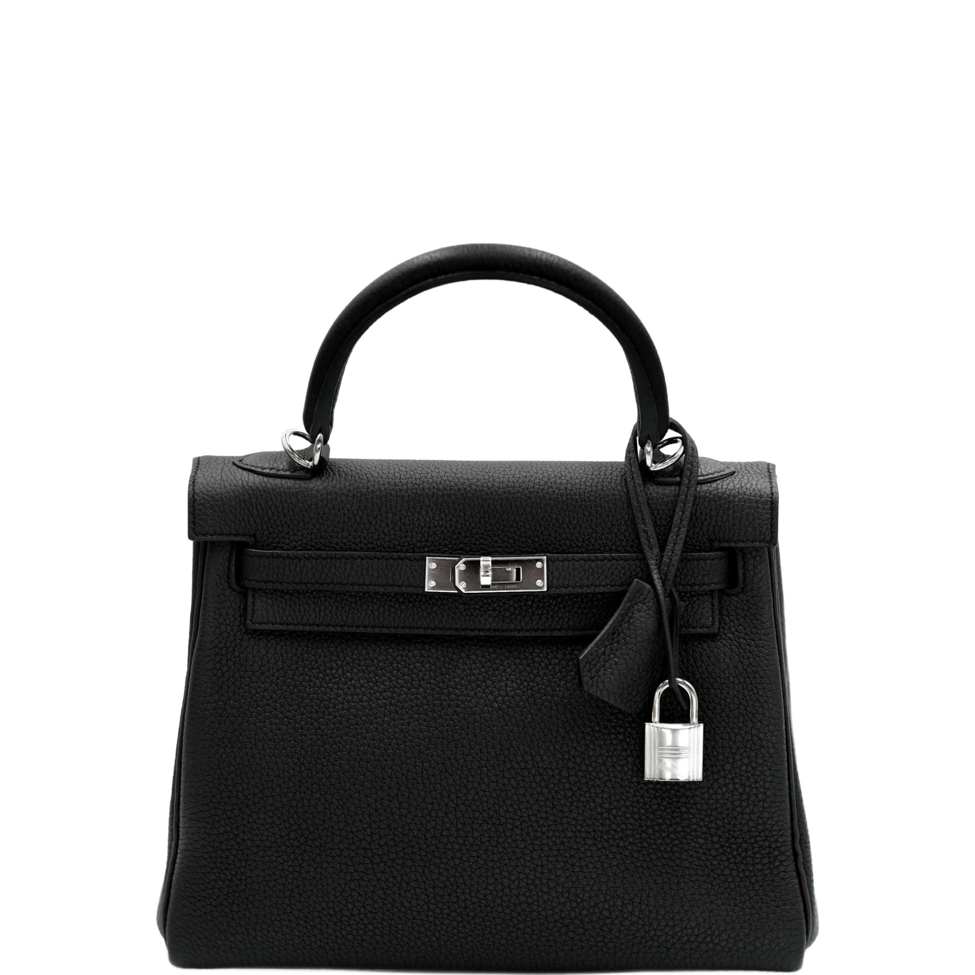 Hermès Kelly 25 Retourne Black Togo Palladium Hardware、mySite、garminoutage.com