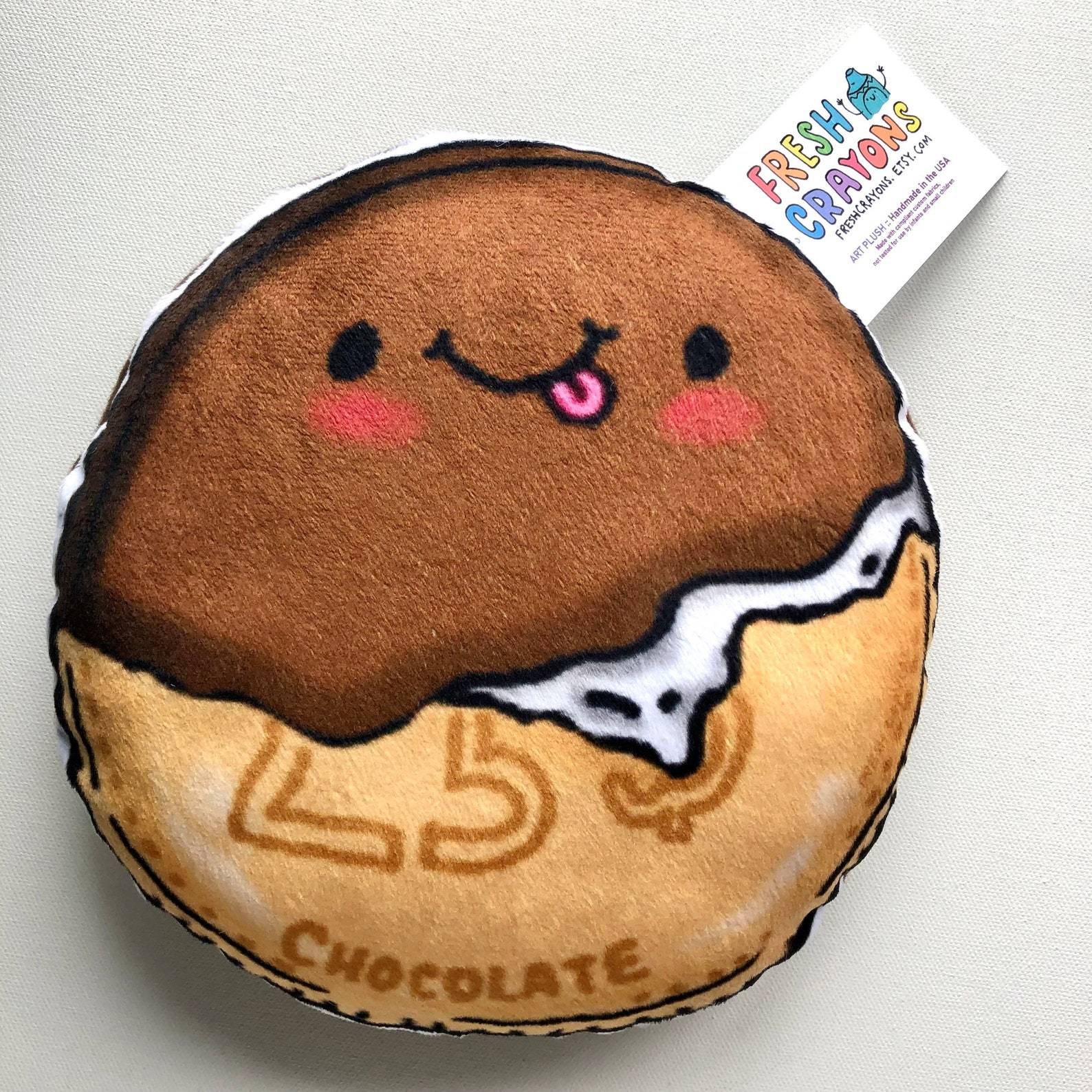 Hanukkah Gelt Plush Pillow by Fresh Crayons、mySite、topwebapps