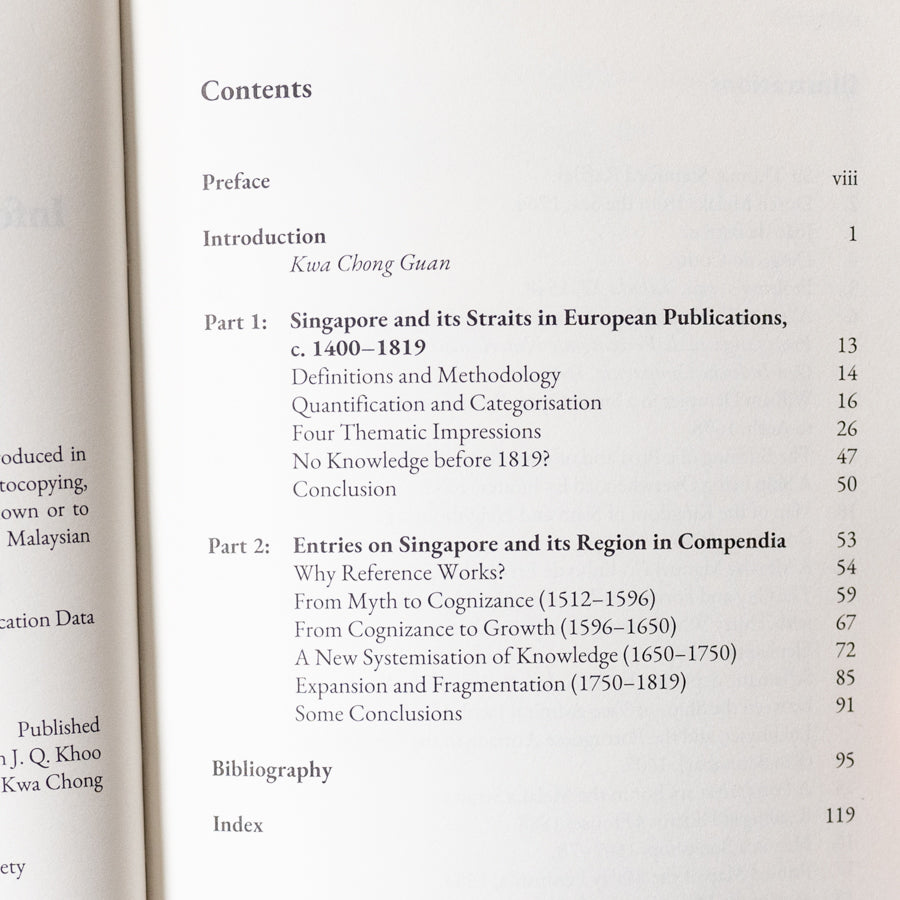 Knowing Singapore: The Evolution of Published Information in Europe c.1500-1819、mySite、topwebapps