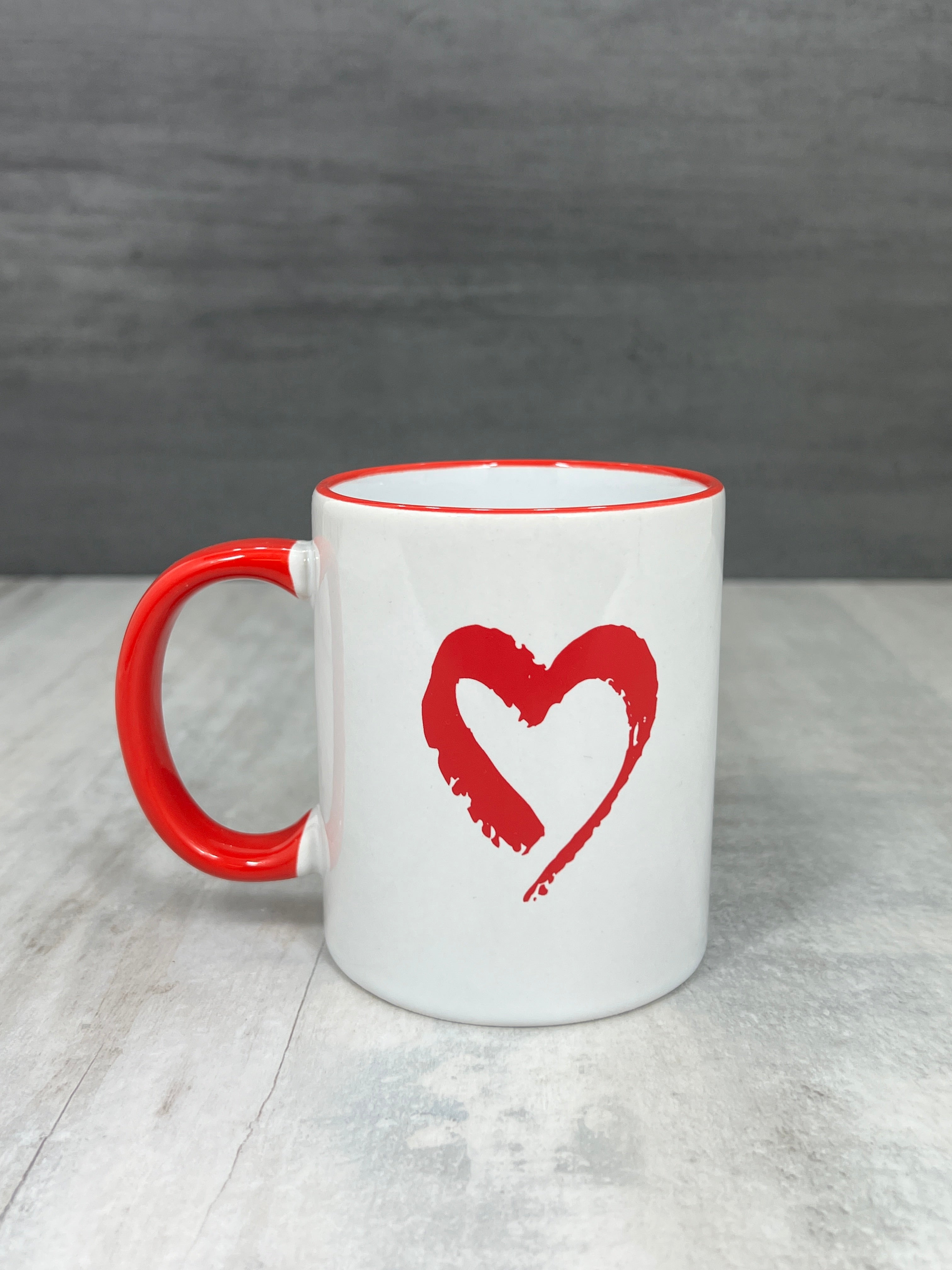 From the Heart of Iowa Mug (Red Handle)、mySite、garagedoors4me