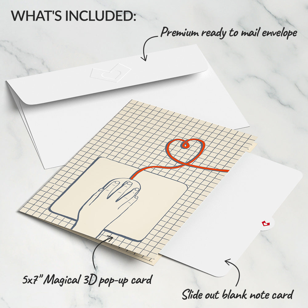 Best Thing I've Found on the Internet Valentine's Day Pop-Up Card、mySite、solidvoid
