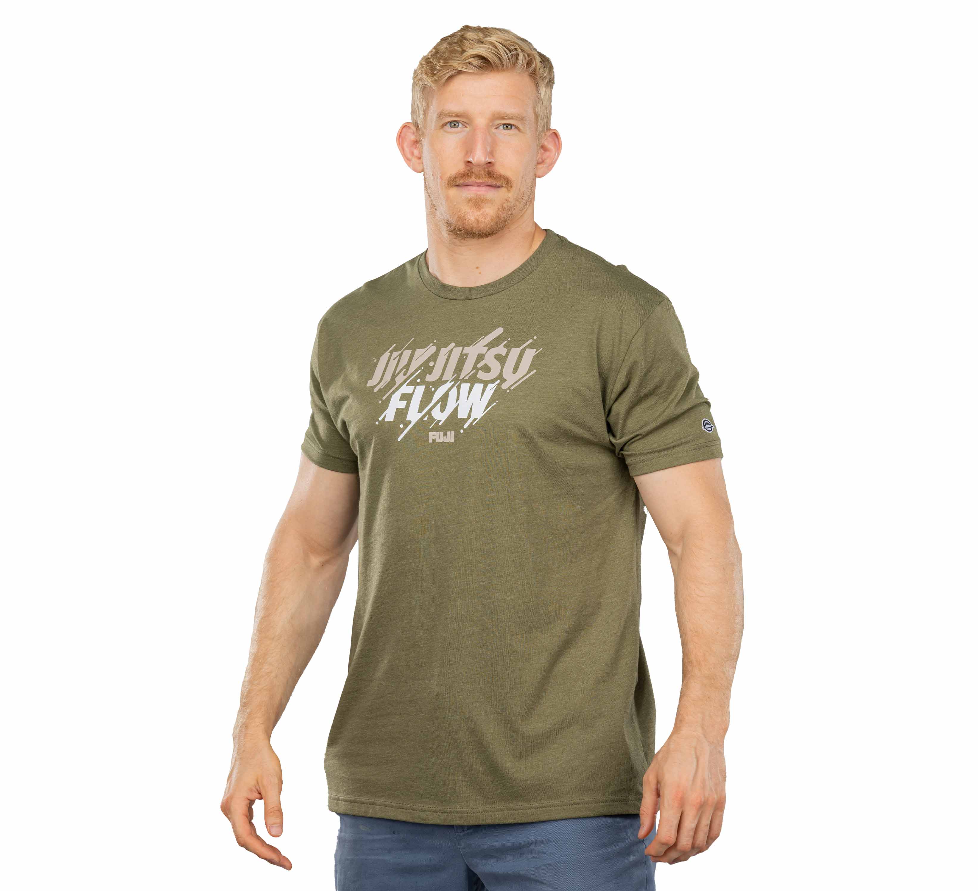 Jiu-Jitsu Flow T-Shirt Military Green、mySite、gigharbornorthrealestate