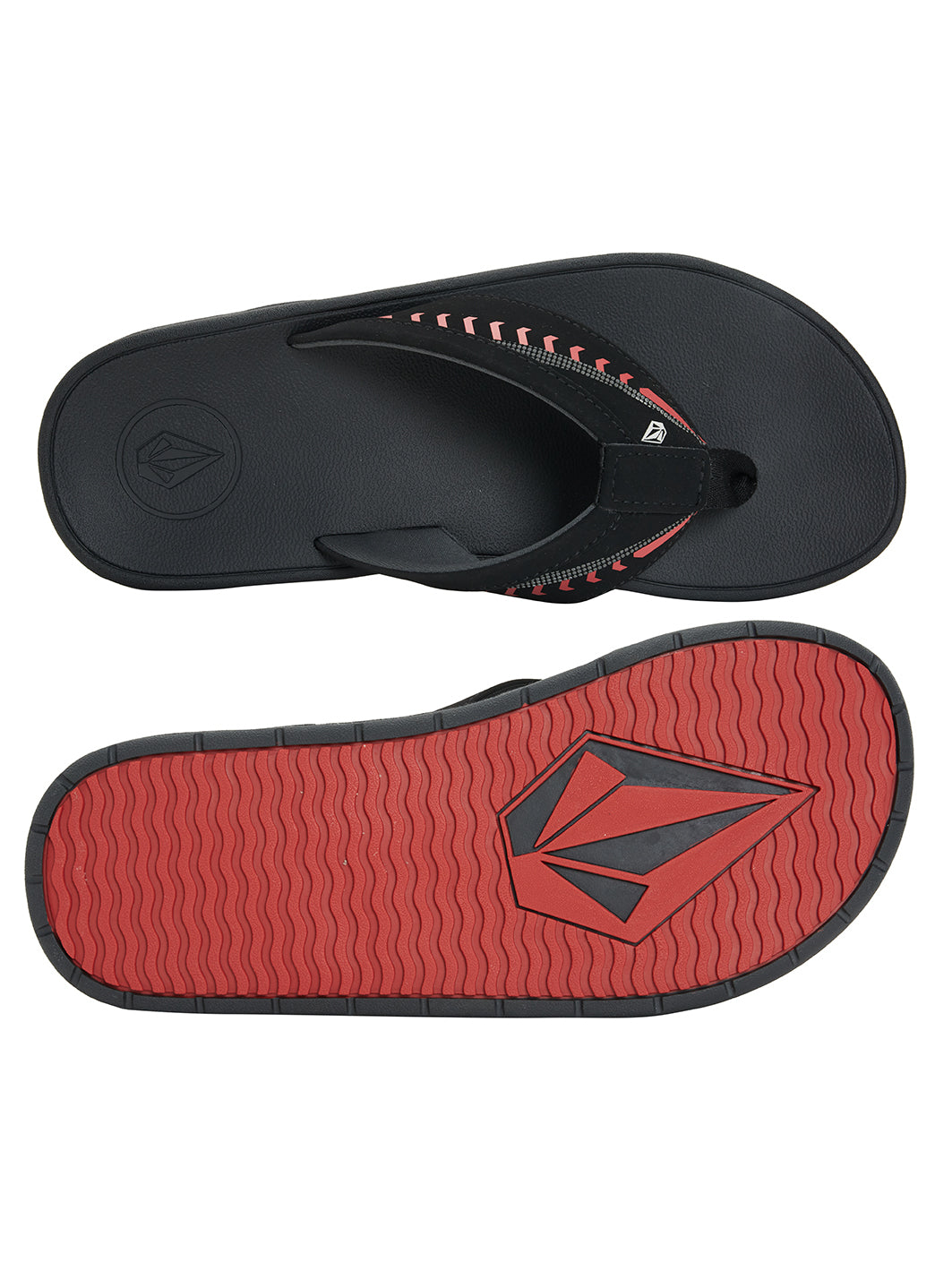 Volcom Men's Jack Robinson Flip Flop、mySite、noshort