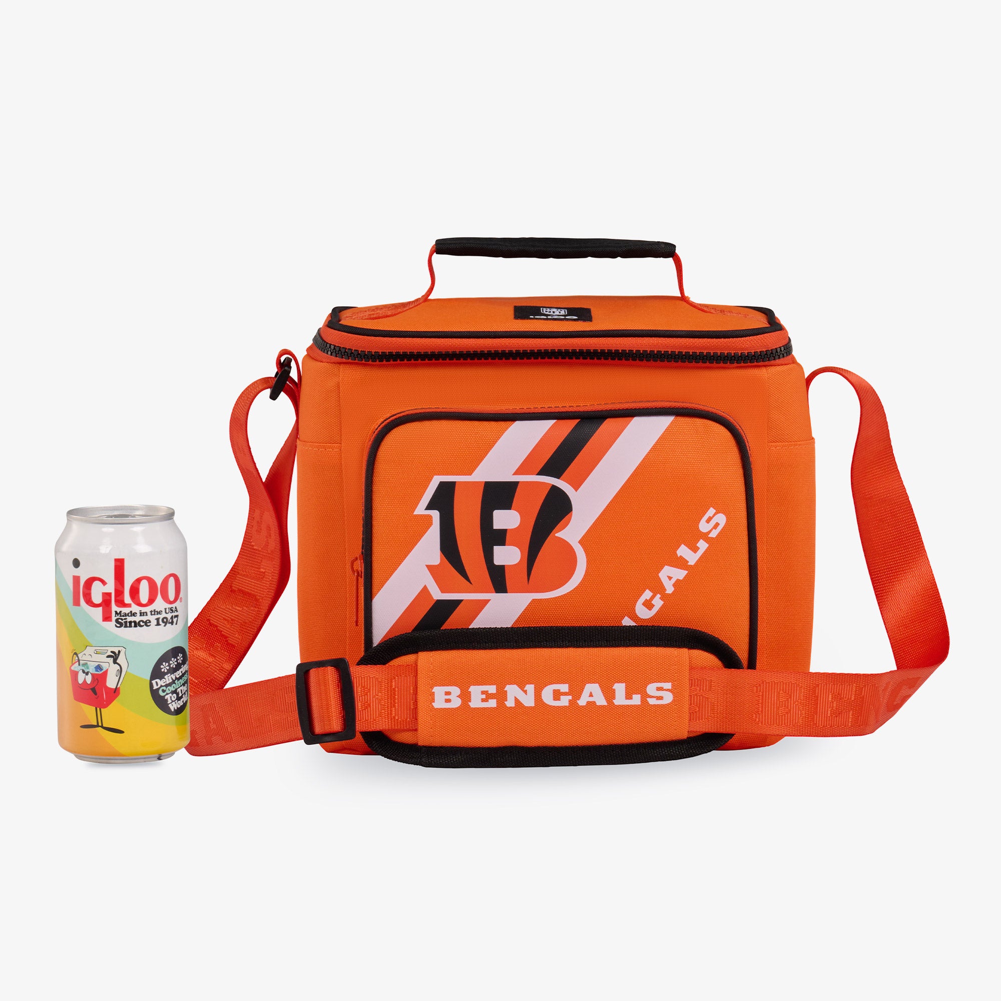 Cincinnati Bengals Square Lunch Cooler Bag、mySite、noshort