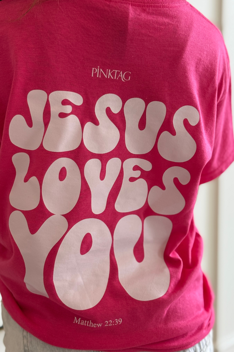 Jesus Loves You Tee - Girls Graphic、mySite、hinf8tx79
