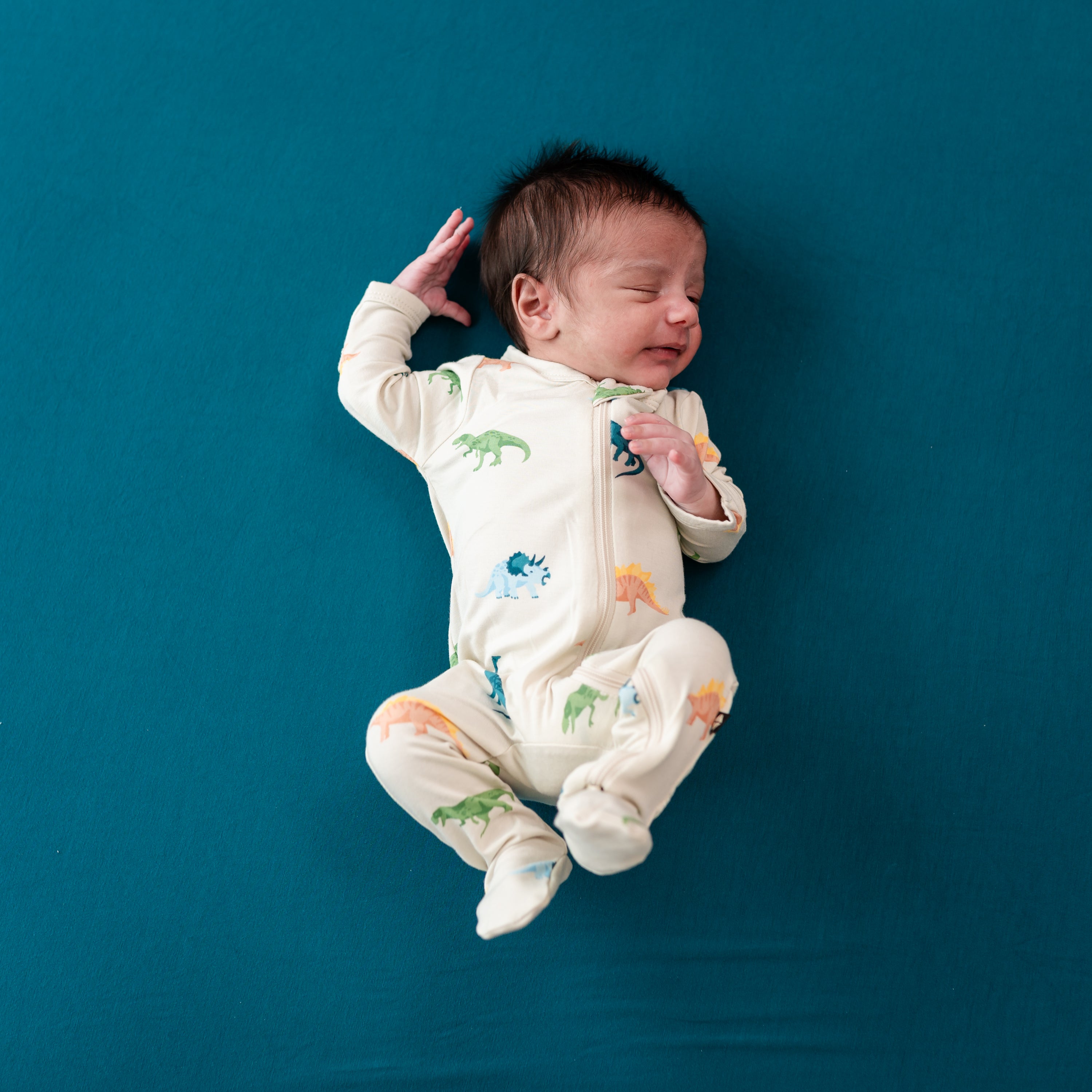  Zippered Footie in Ecru Roar、mySite、layawaytickets