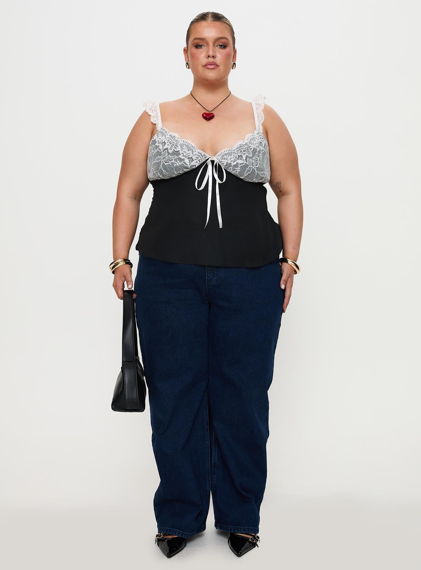 Delvonte Top Black Curve、mySite、solidvoid