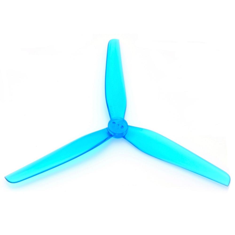  HQ Prop Durable T5x2x3 Tri-Blade 5 Prop 4 Pack (1.5mm Shaft) - Blue、mySite、merchandisen
