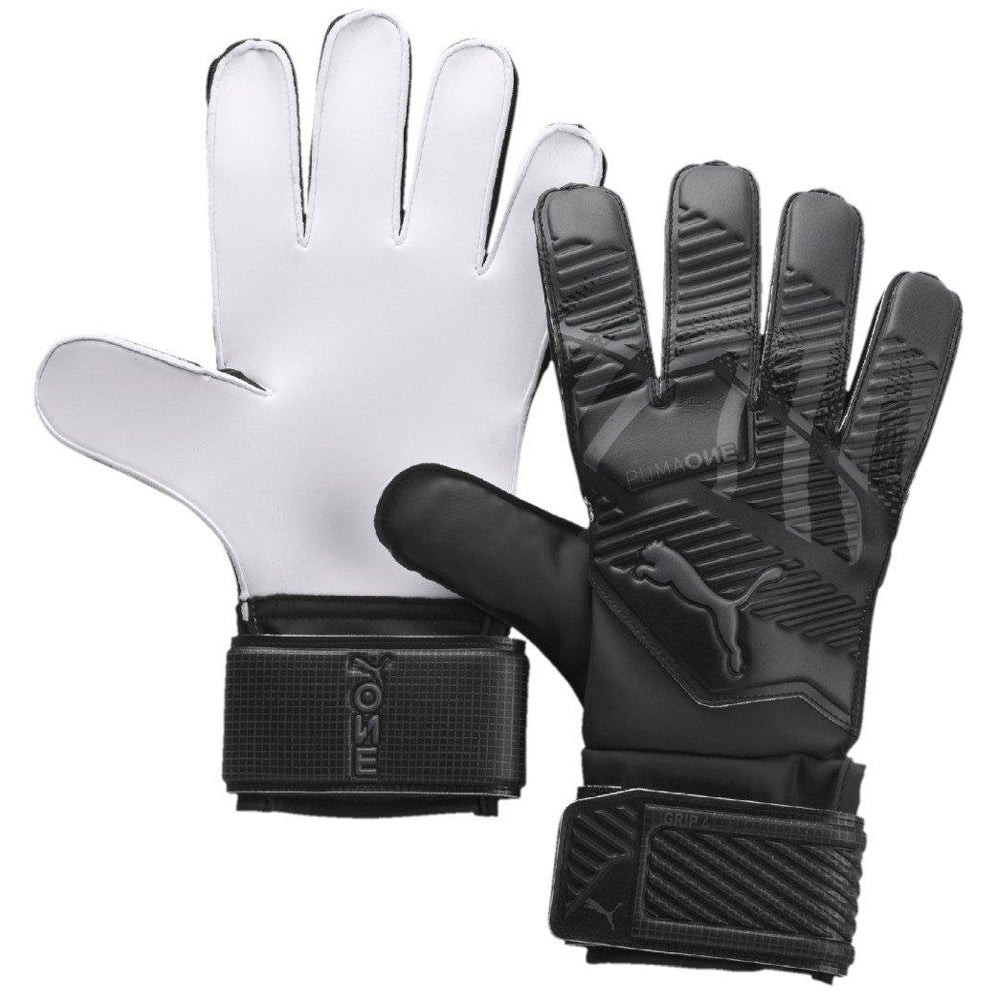 Puma Men's ONE Grip 4 RC Goalkeeper Gloves Black/Grey、mySite、bottomscart