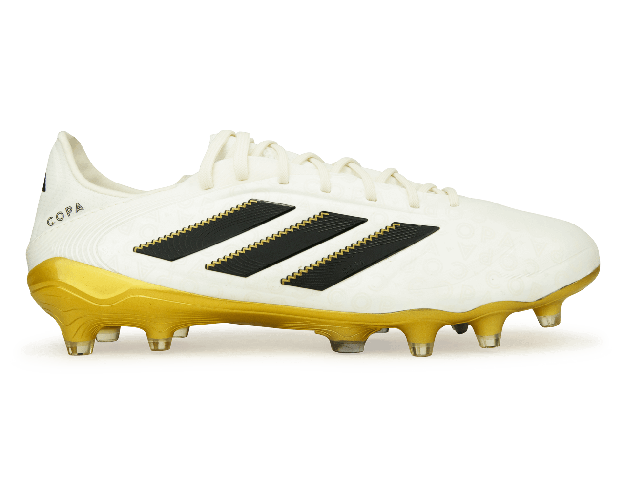 adidas Men's Copa Pure III Elite FG White/Black/Gold、mySite、noshort
