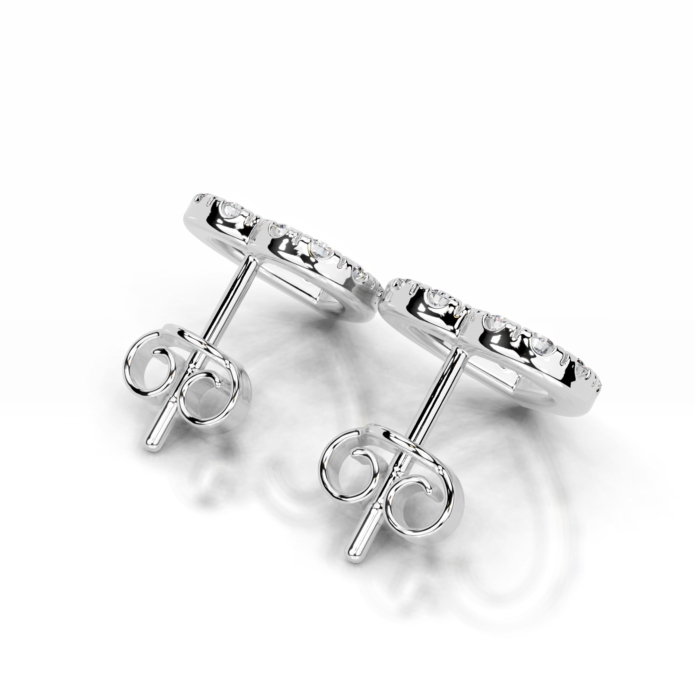 Linda Lab Grown Diamond Earrings - 18K White Gold、mySite、hinf8tx79