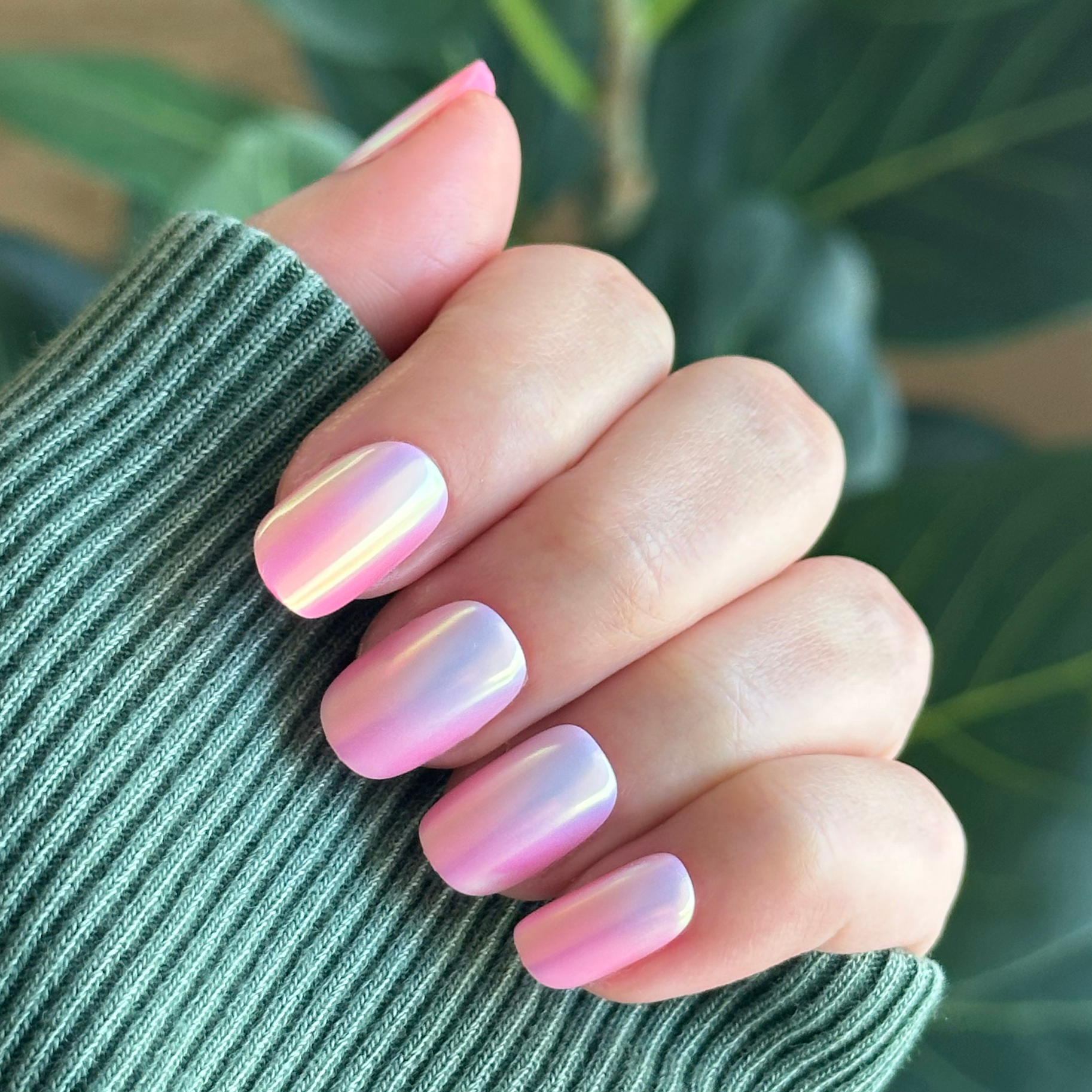 Sunrise Chrome - Press-On | Short | Squoval、mySite、solidvoid