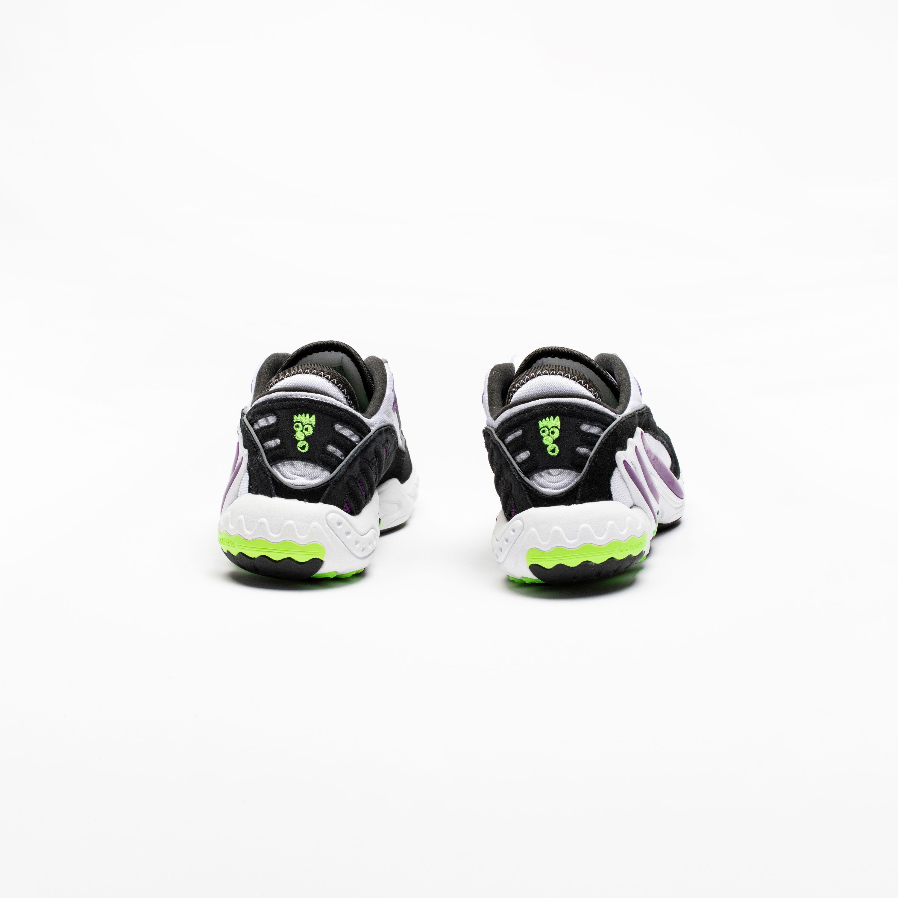 FYW 98 Mens Running Shoe - White/Black/Solar Green/Glory Purple、mySite、dreamappss